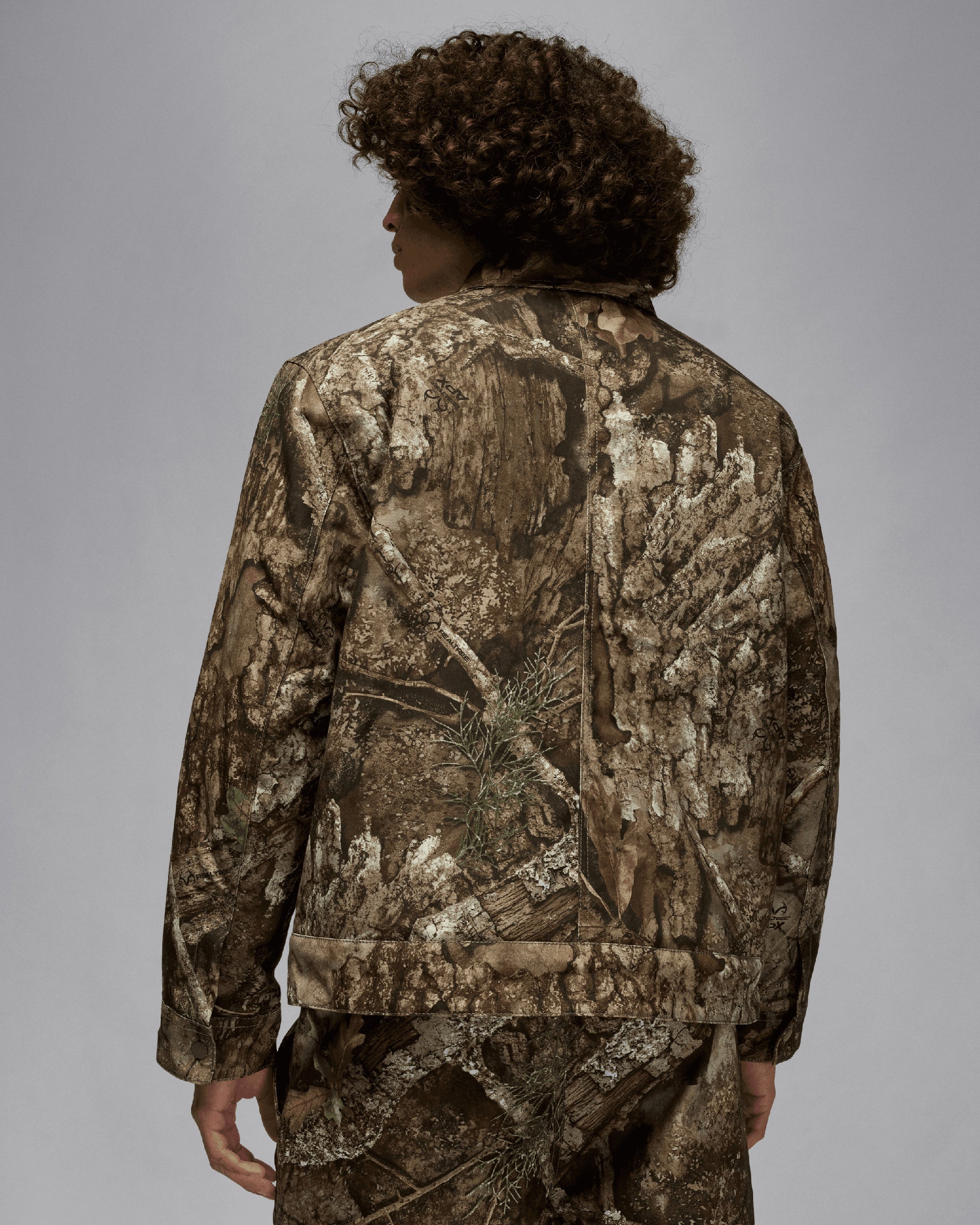 Jordan Brooklyn Realtree Chicago Camo Print Relaxed Men's Light Jacket