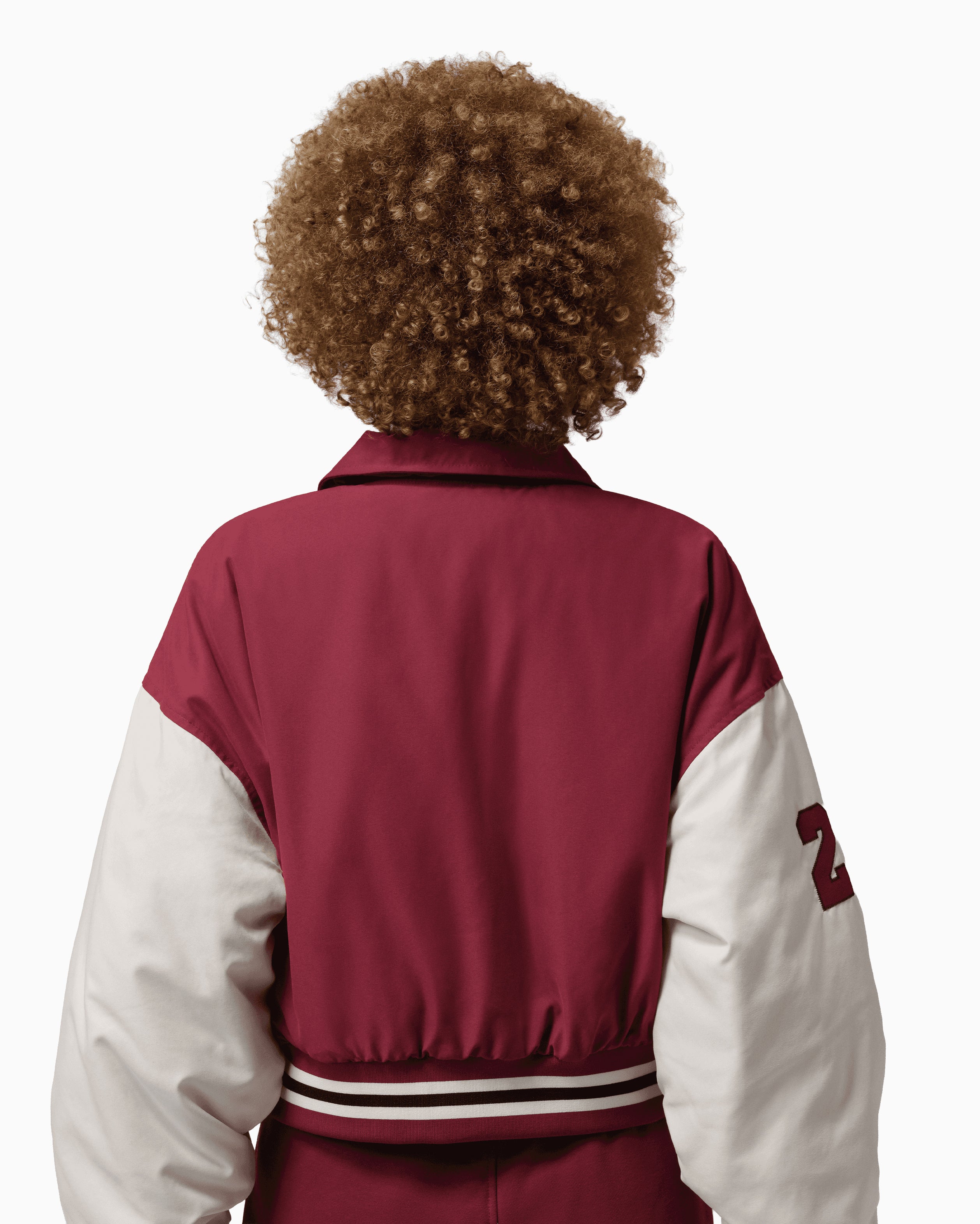 Jackets Coats Jordan Brooklyn Therma-FIT Logo Boxy Women's Varsity Jacket - HV0403-677