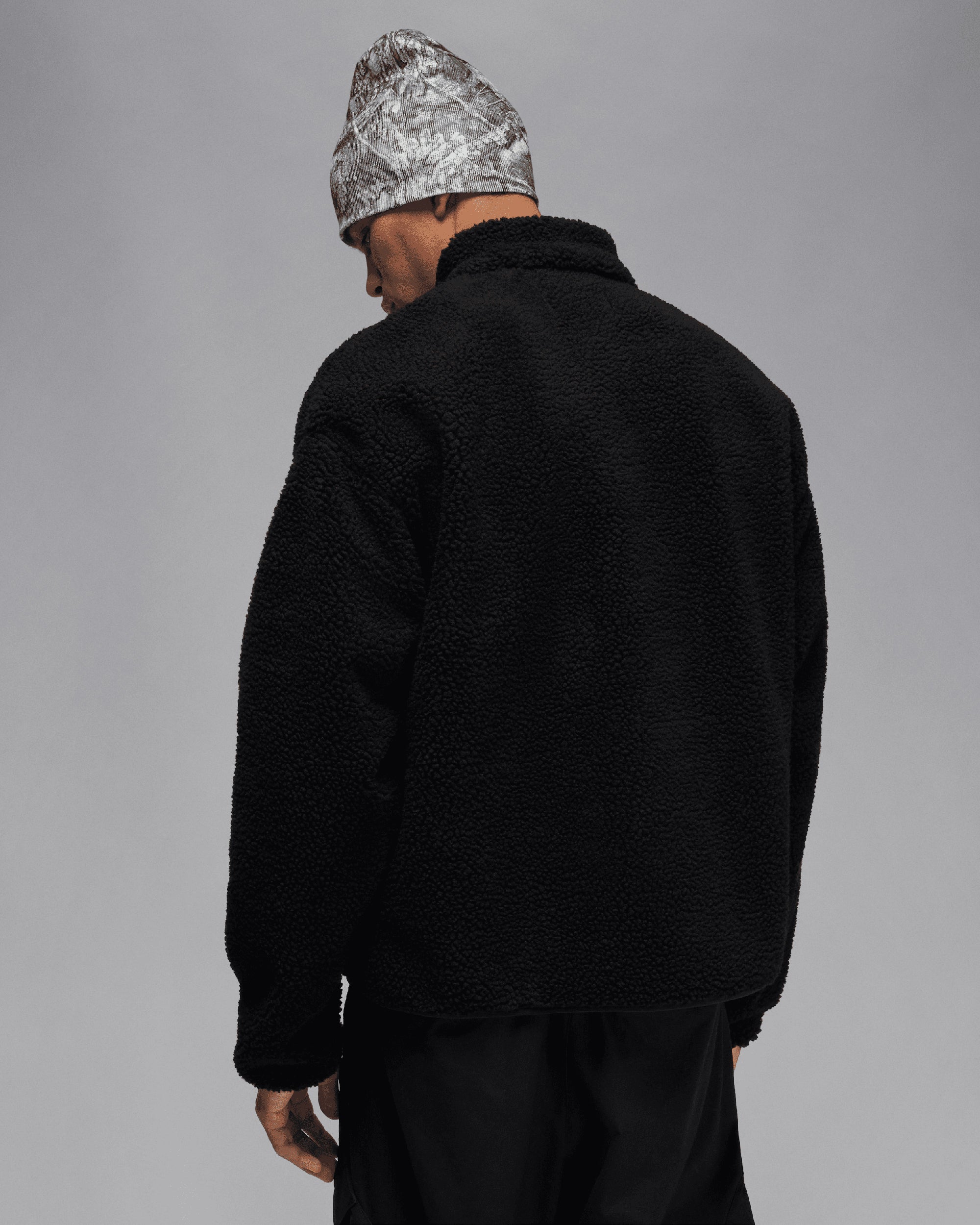Jordan Flight Mountainside Faux Fur Relaxed Men's Fleece Jacket