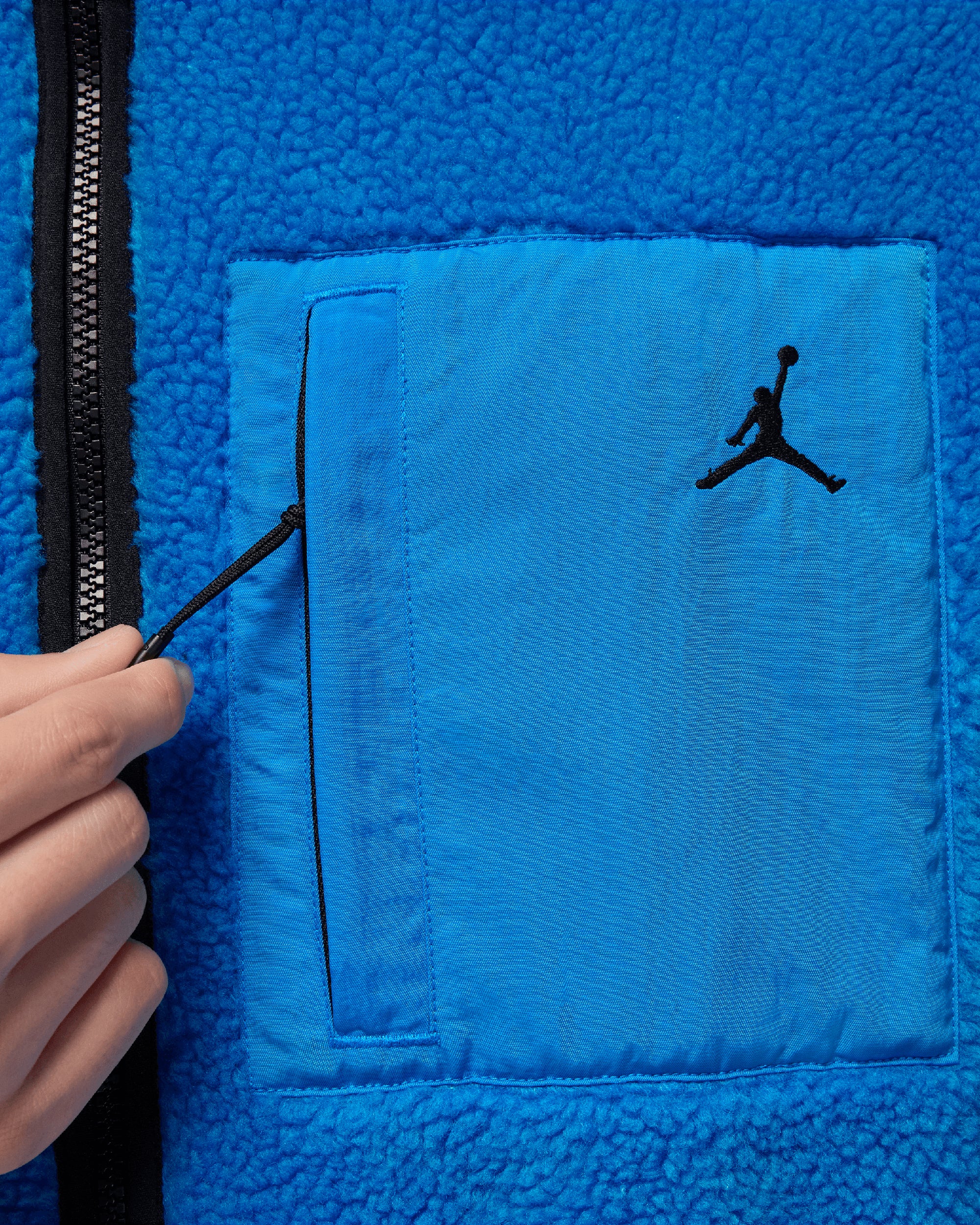 Jordan Flight Mountainside Faux Fur Relaxed Men's Fleece Jacket