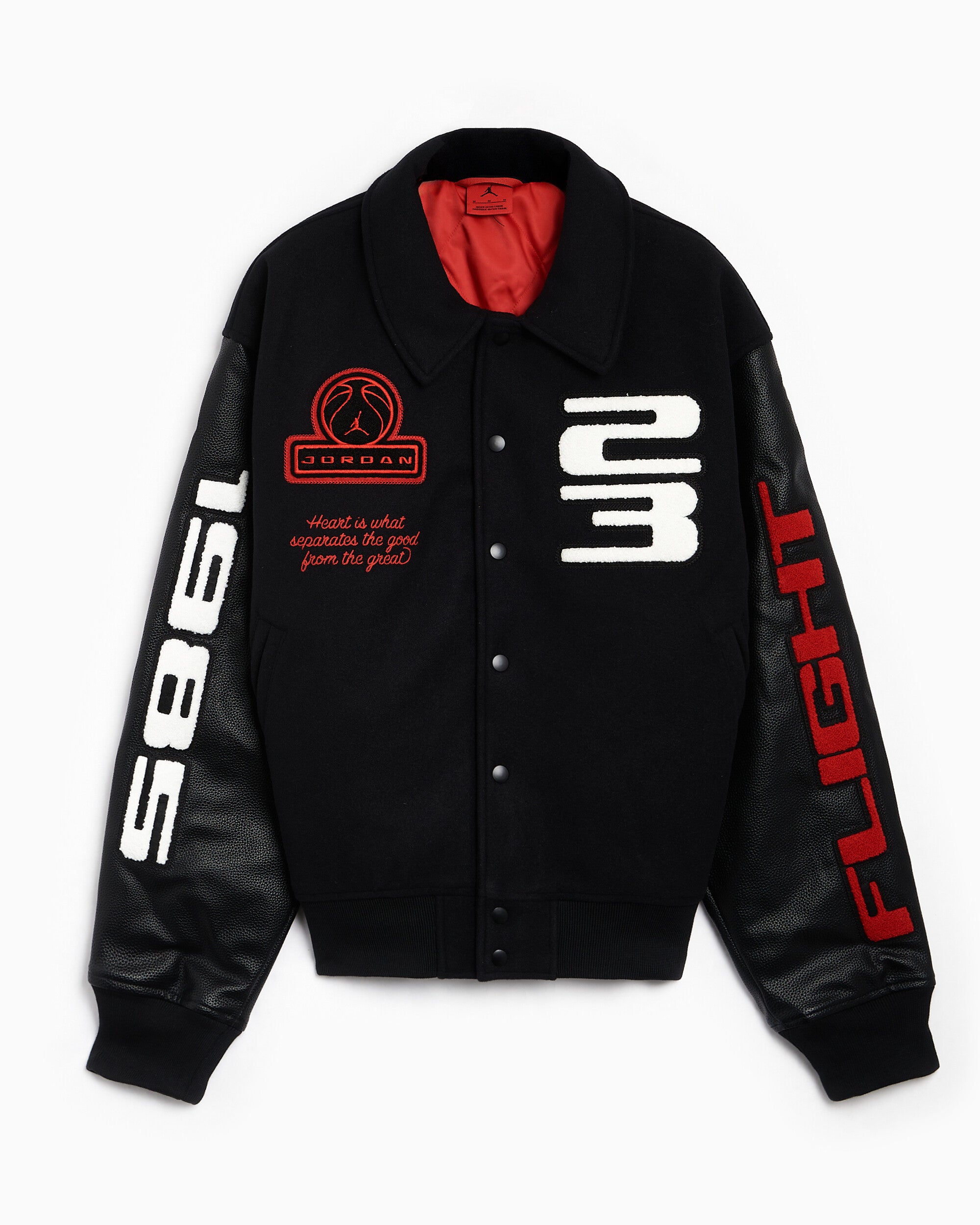 Jackets Coats Jordan Varsity with patches Relaxed Men's Bomber - IM9145-010