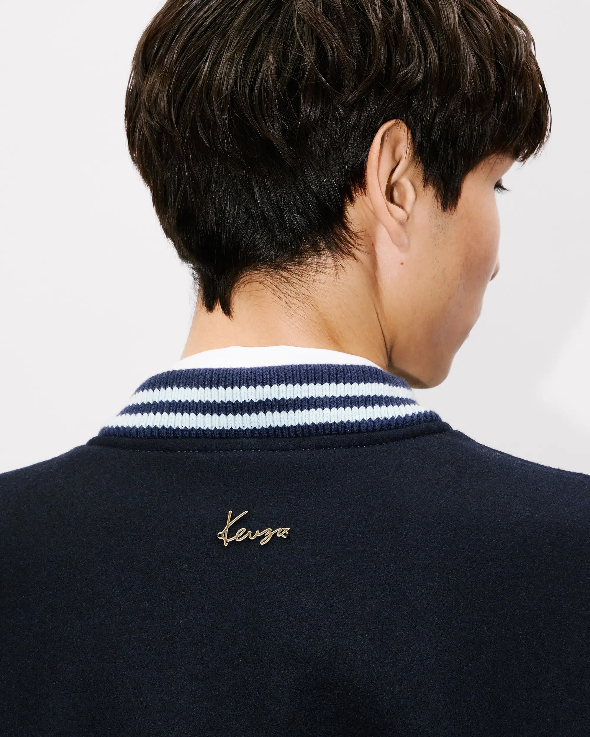 Jackets Coats Kenzo "Badges" Embroidered Boxy Men's Bomber - FG55BL1839ON-76