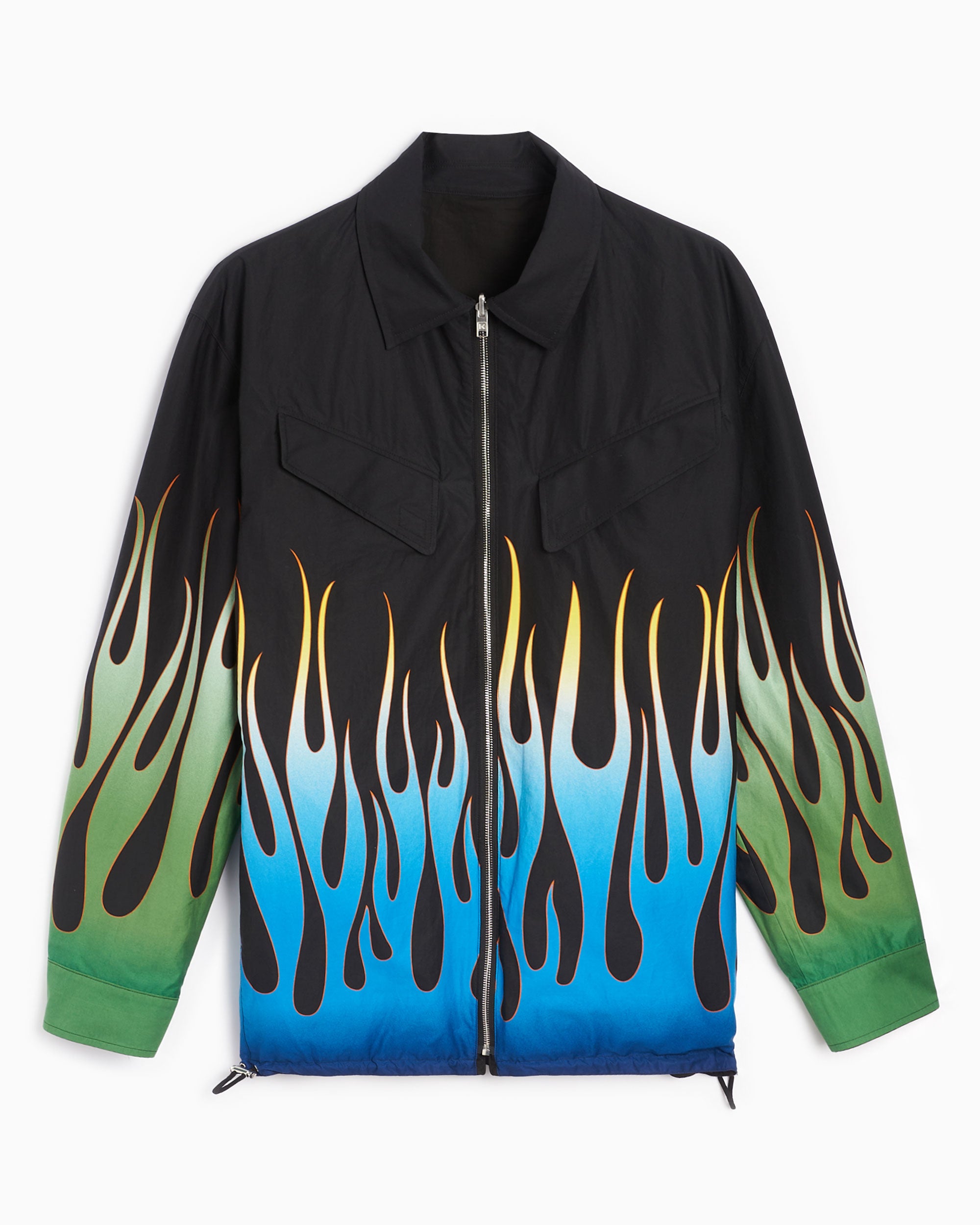 Kenzo Men's Flame Print Reversible Jacket Men's Windbreaker