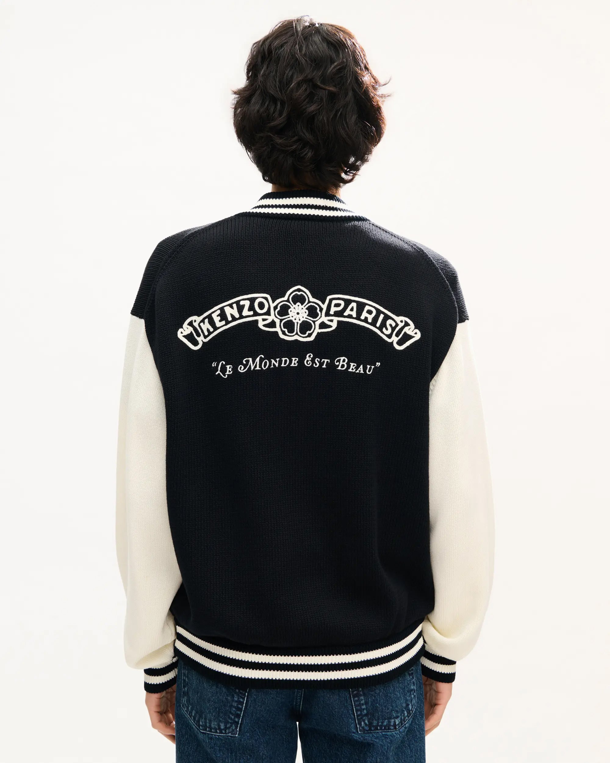 Kenzo Paris Embroidered Men's Varsity Jacket