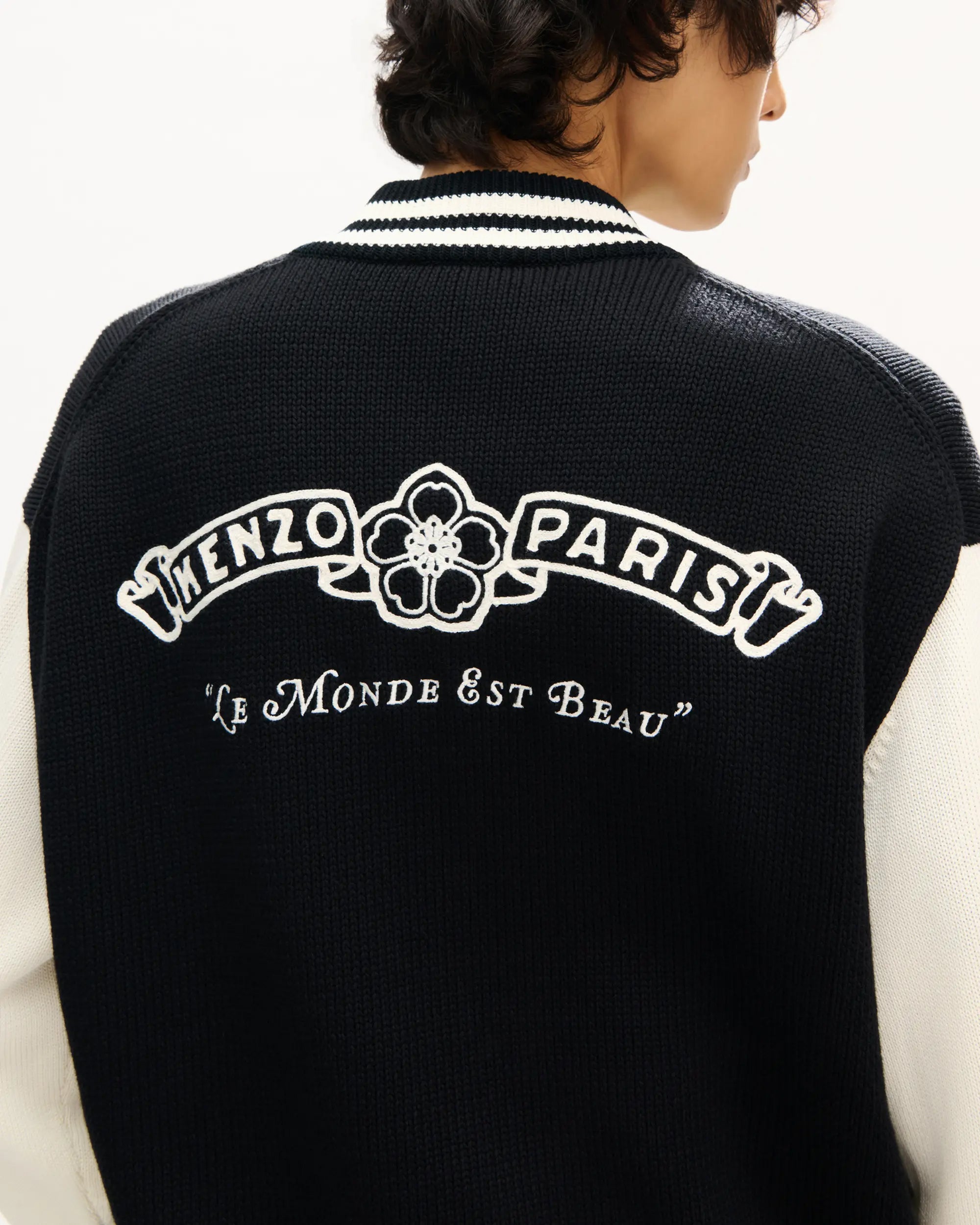Kenzo Paris Embroidered Men's Varsity Jacket