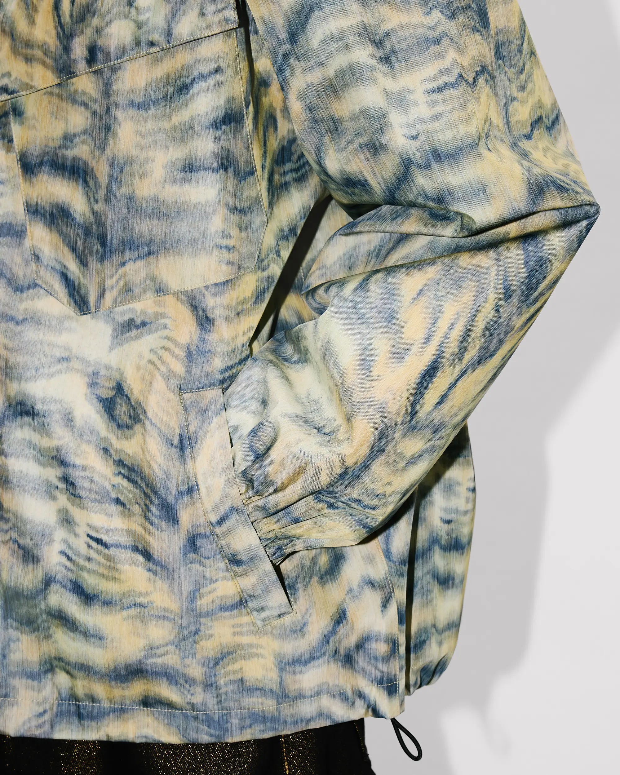 Jackets Coats Kenzo Tiger Water-Repellent Relaxed Men's Windbreaker - FG55BL1199ND-41