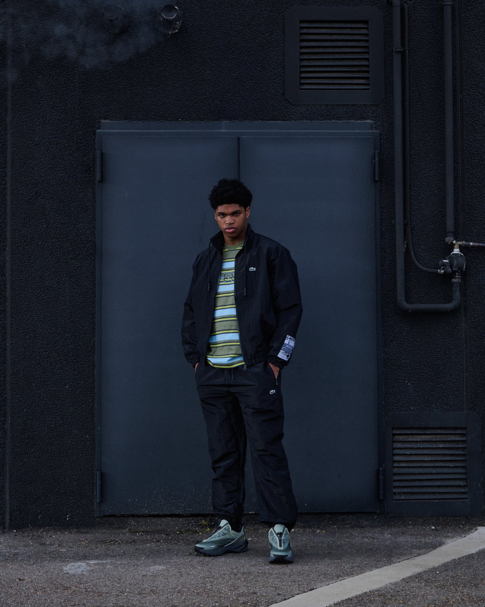Lacoste Men's Cropped Track Jacket