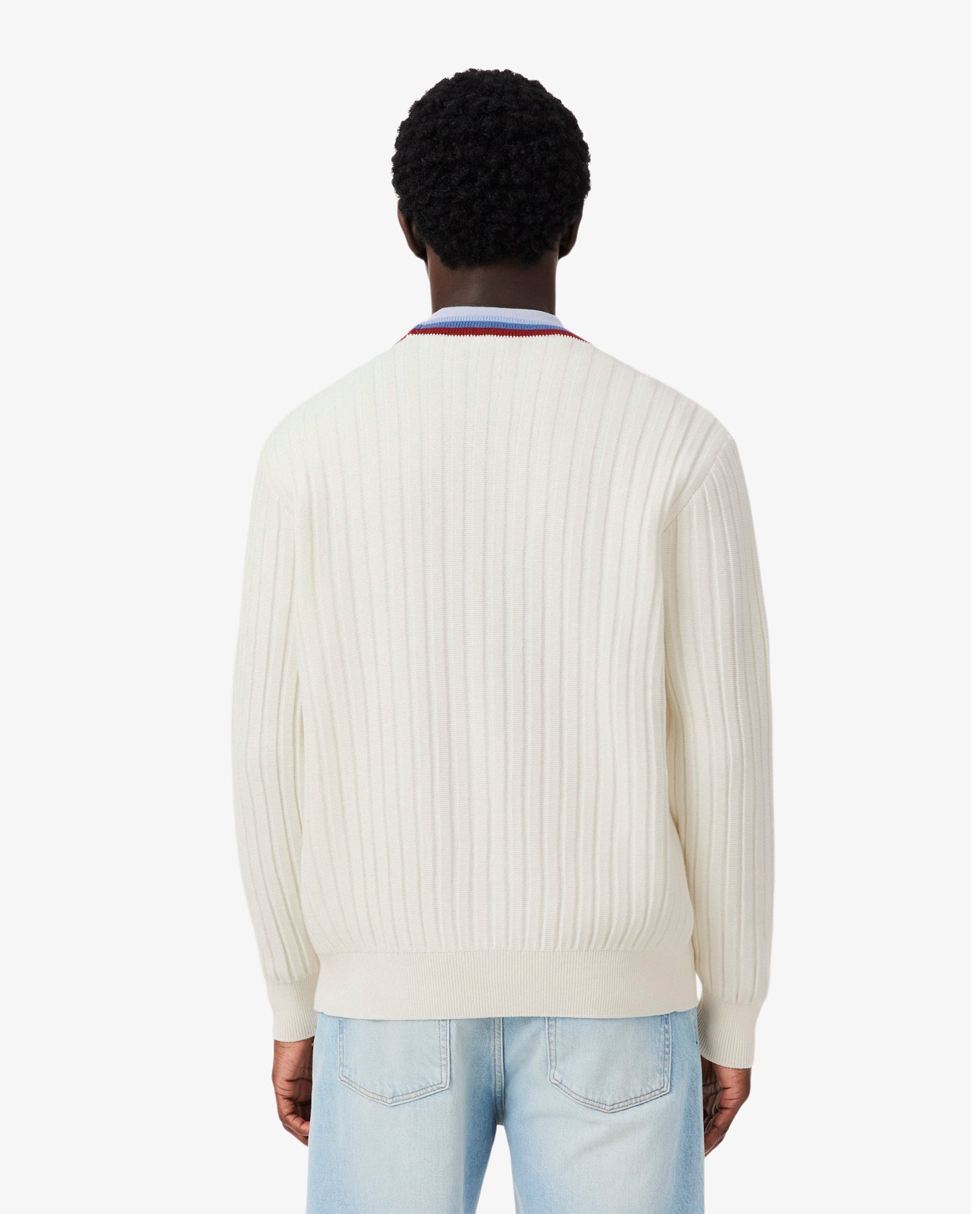 Jackets Coats Lacoste Re-edition Logo Men's Cardigan - AH1032-00-3UU