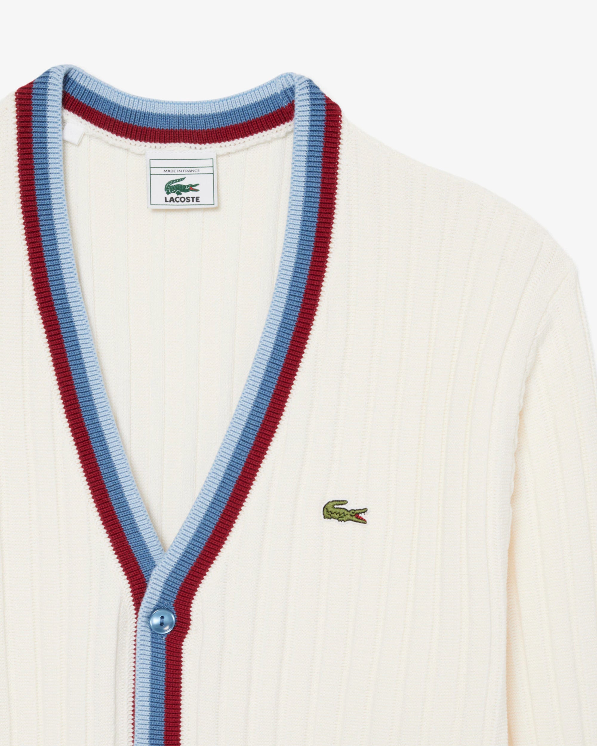 Jackets Coats Lacoste Re-edition Logo Men's Cardigan - AH1032-00-3UU