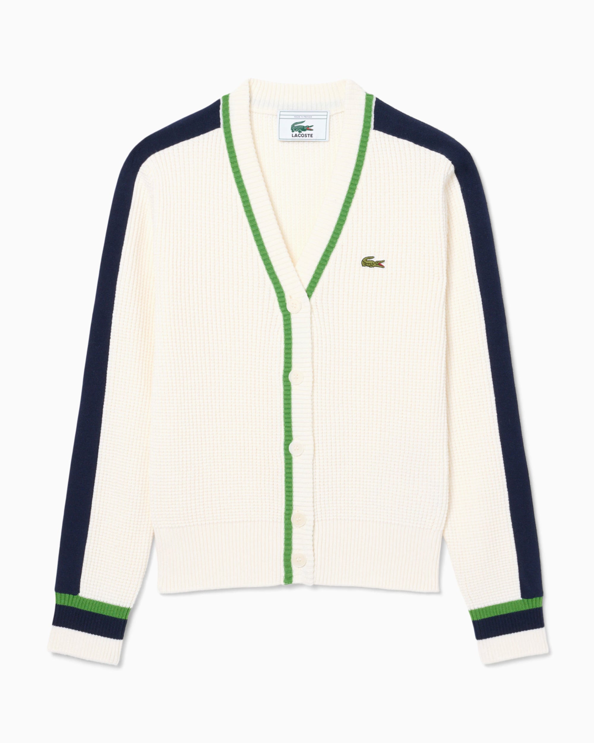 Lacoste Re-edition Logo Slim Women's Cardigan