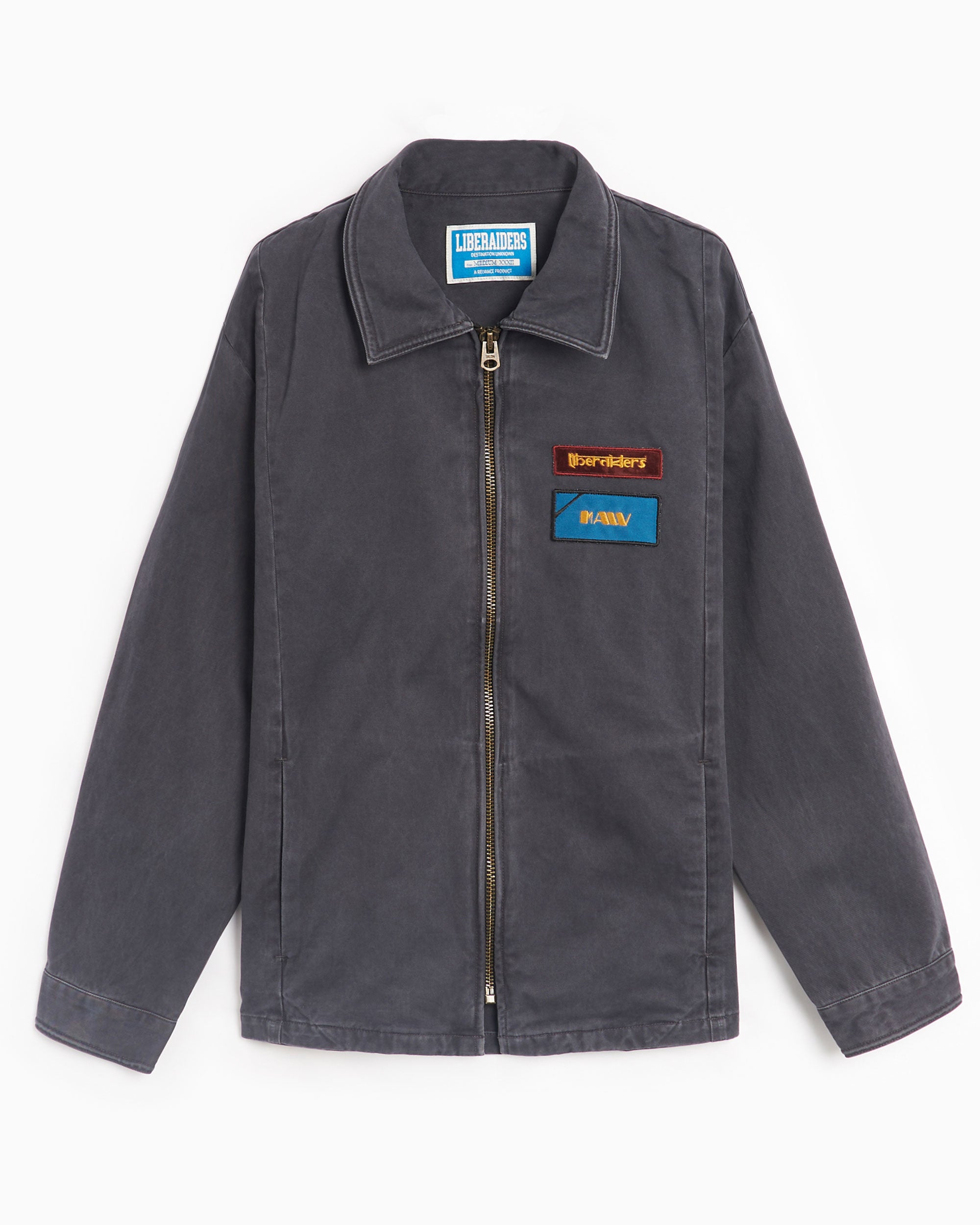Liberaiders® Liberaiders® Men's Garment Dyed Zip Jacket Men's Light Ja