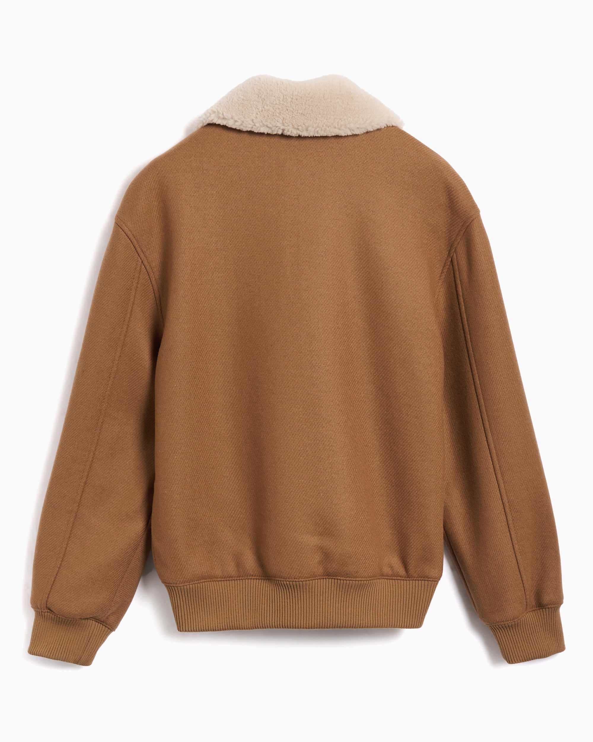 Maison Kitsuné Shearling Collar Relaxed Men's Bomber Maison Kitsuné Shearling Collar Relaxed Men's Bomber