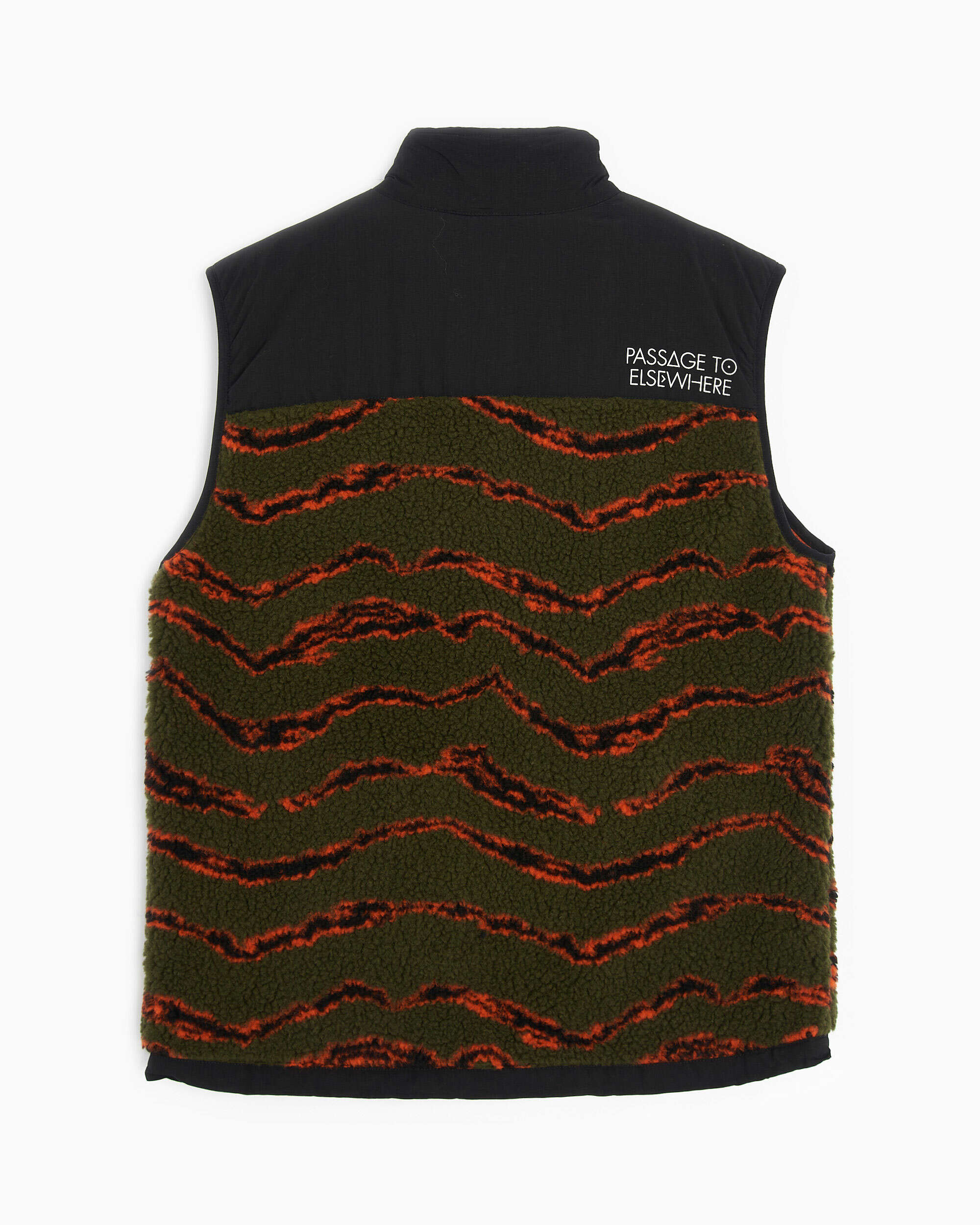 Jackets Coats Marcelo Burlon All Over Camou Pile Zip Men's Vest Men's Vest - CMEA169F21FAB0015620