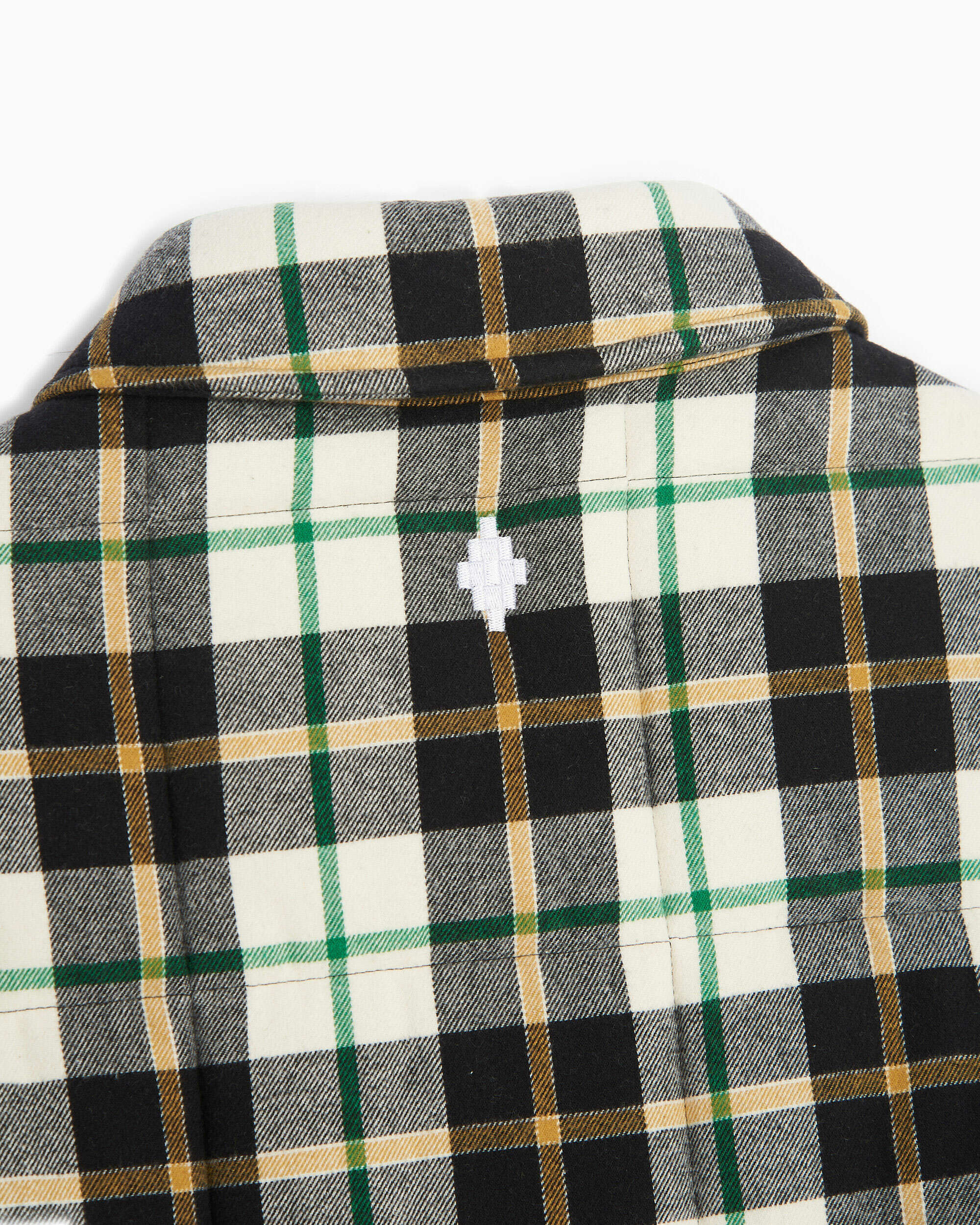 Jackets Coats Marcelo Burlon Logo Cott Check Pad Men's Overshirt Men's Overshirt - CMEA160F21FAB0010410
