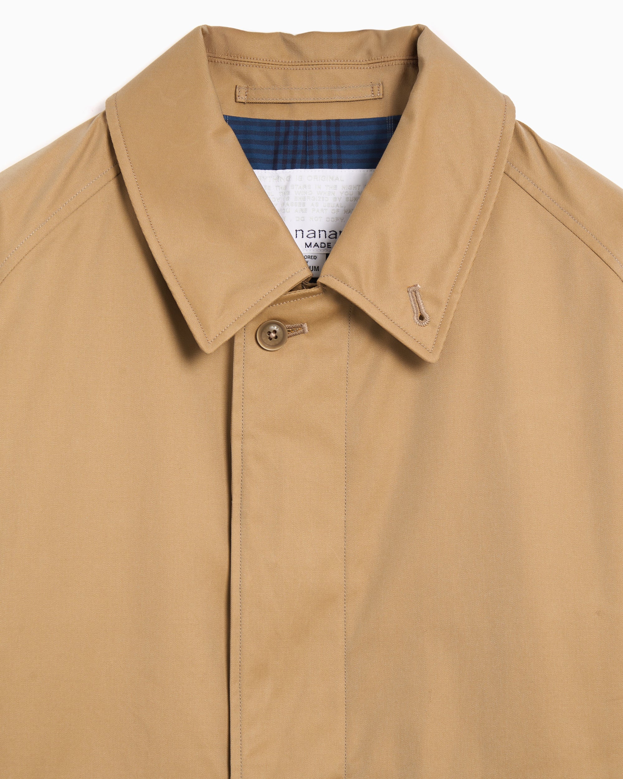 nanamica Balmacaan Gore-Tex® Men's Rain Jacket