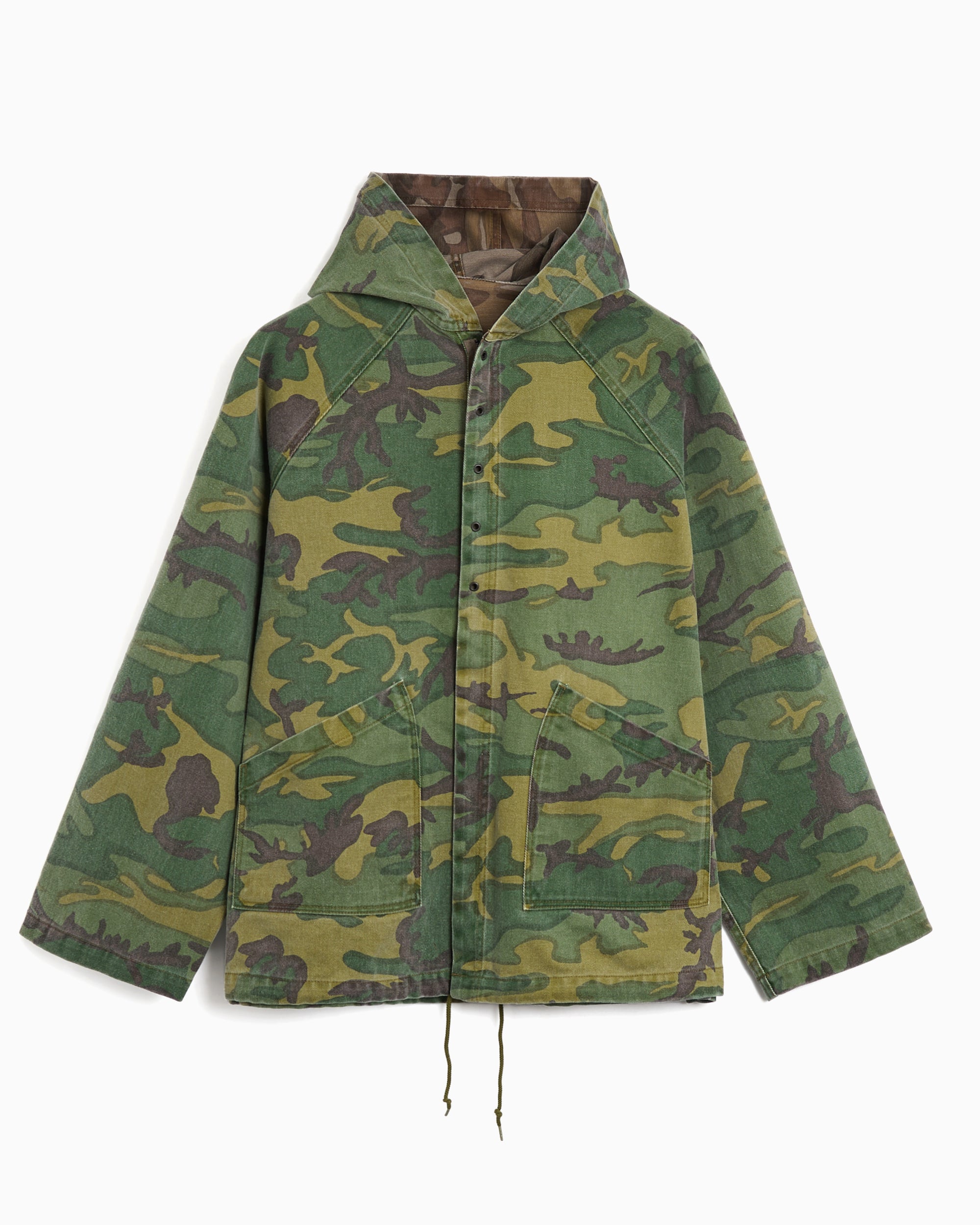 Needles Camo Print Reversible Relaxed Men's Light Jacket