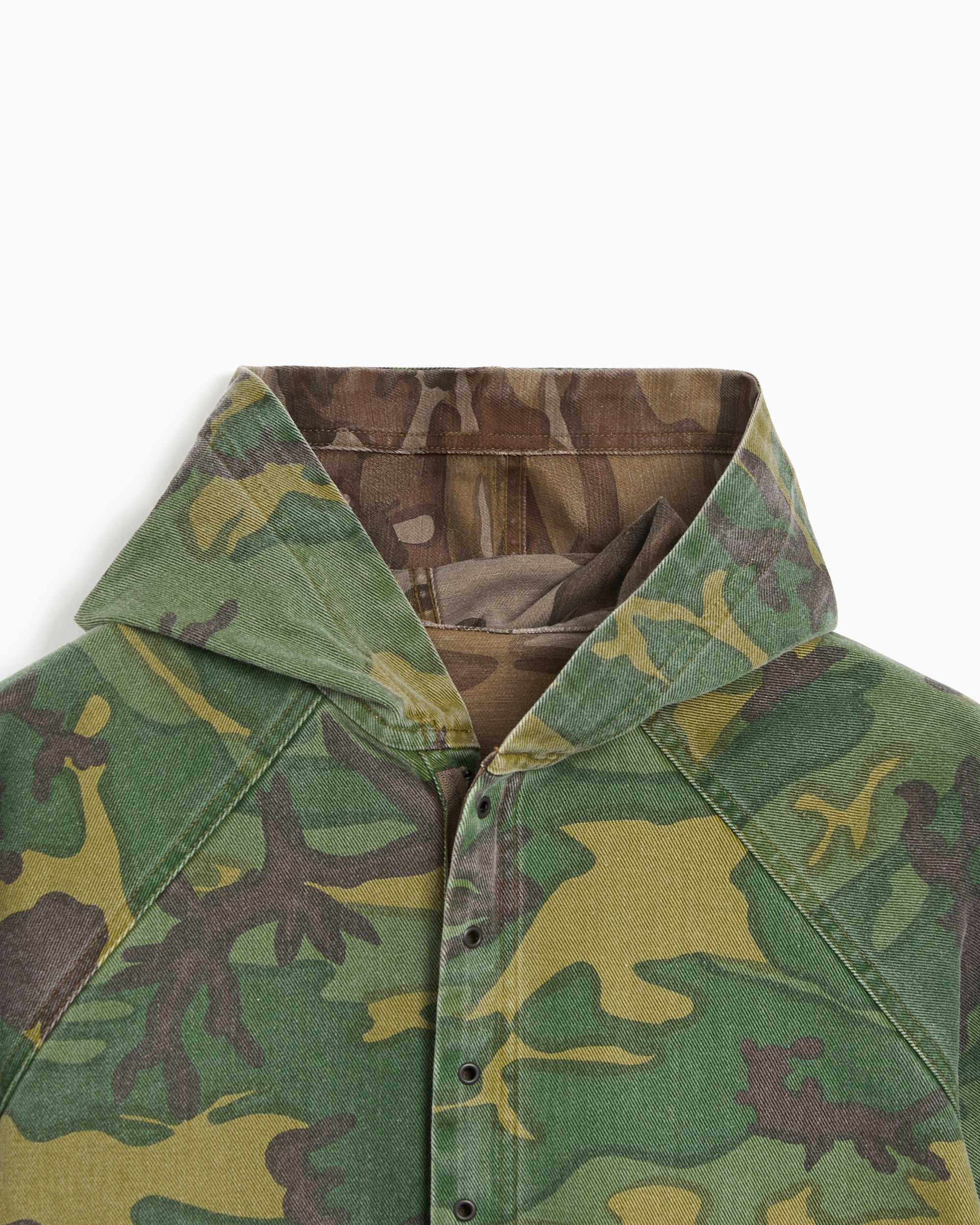 Needles Camo Print Reversible Relaxed Men's Light Jacket