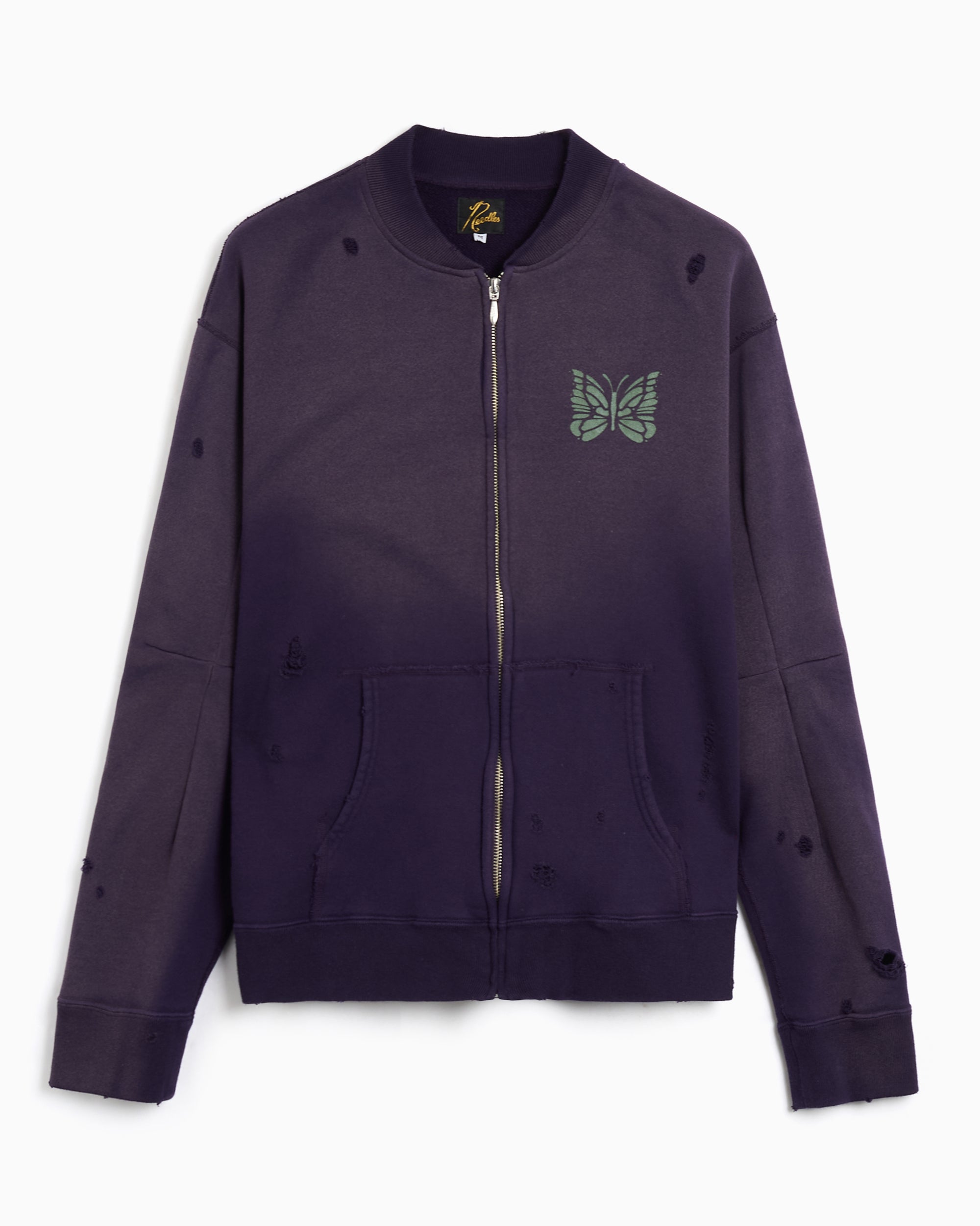 Needles Deconstructed Logo Relaxed Men's Track Jacket