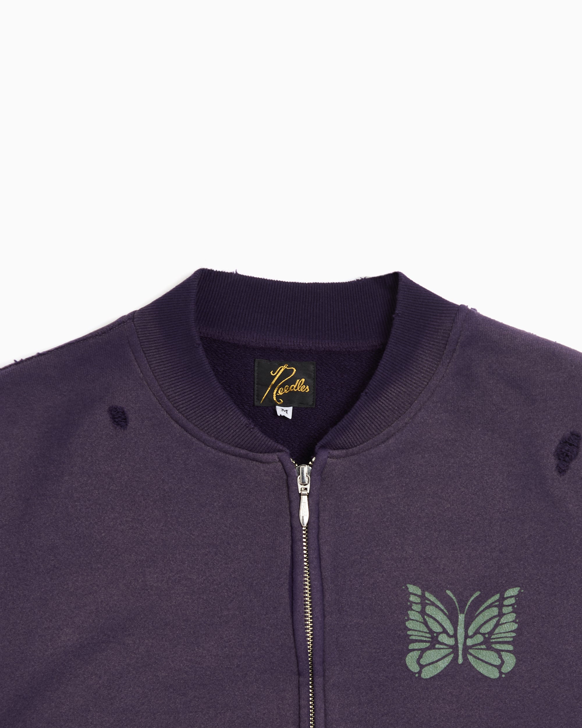 Needles Deconstructed Logo Relaxed Men's Track Jacket