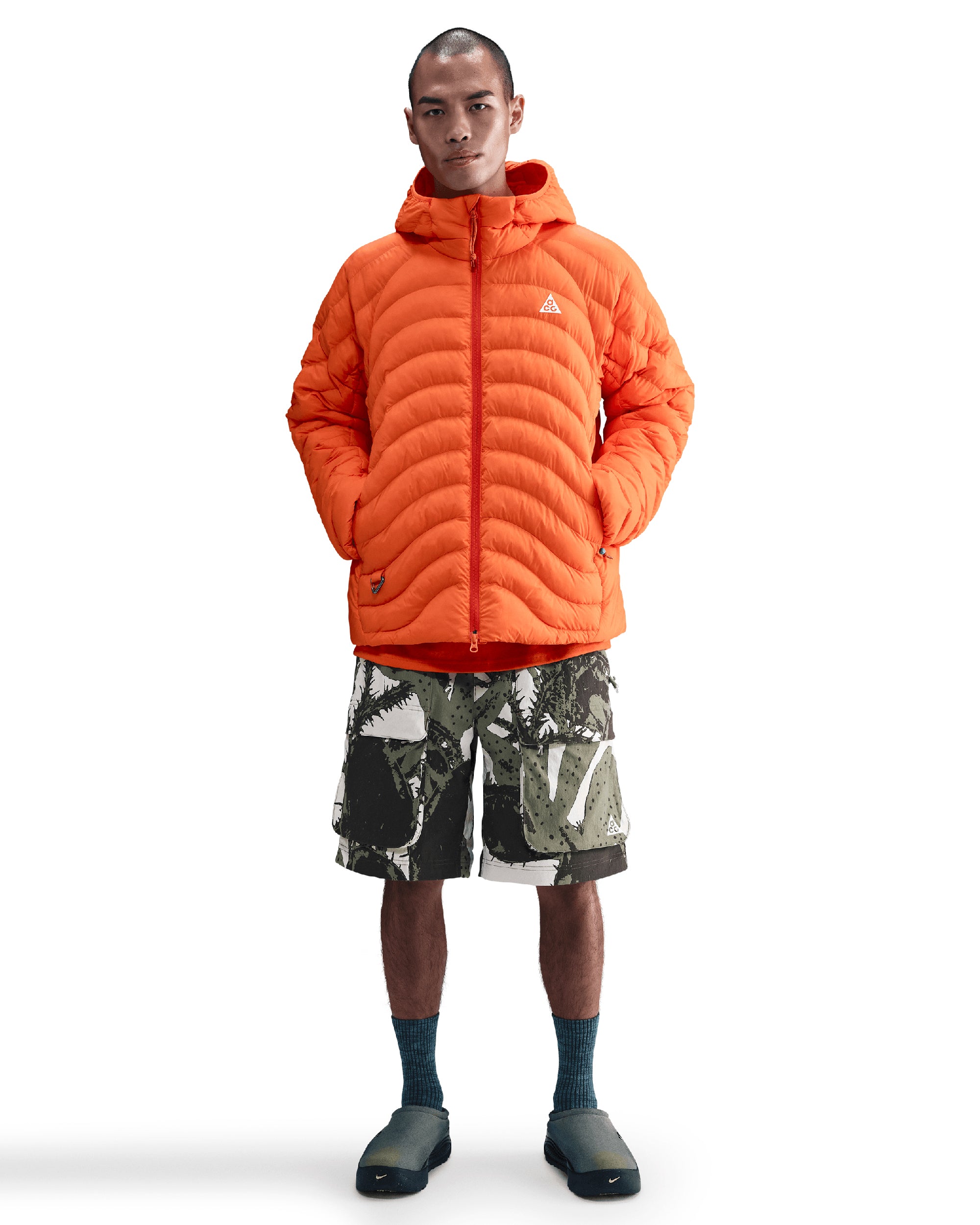 Jackets Coats Nike ACG Lava Flow Therma-FIT Water-Repellent Relaxed Men's Down Jacket - HJ3735-819