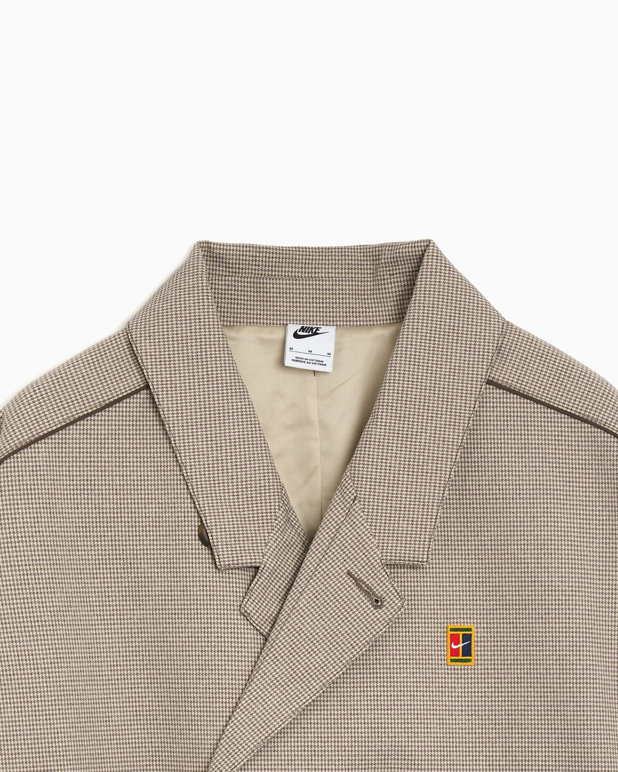Jackets Coats Nike Club Rules Plaid Oversize Men's Trench Coat - IQ8432-235
