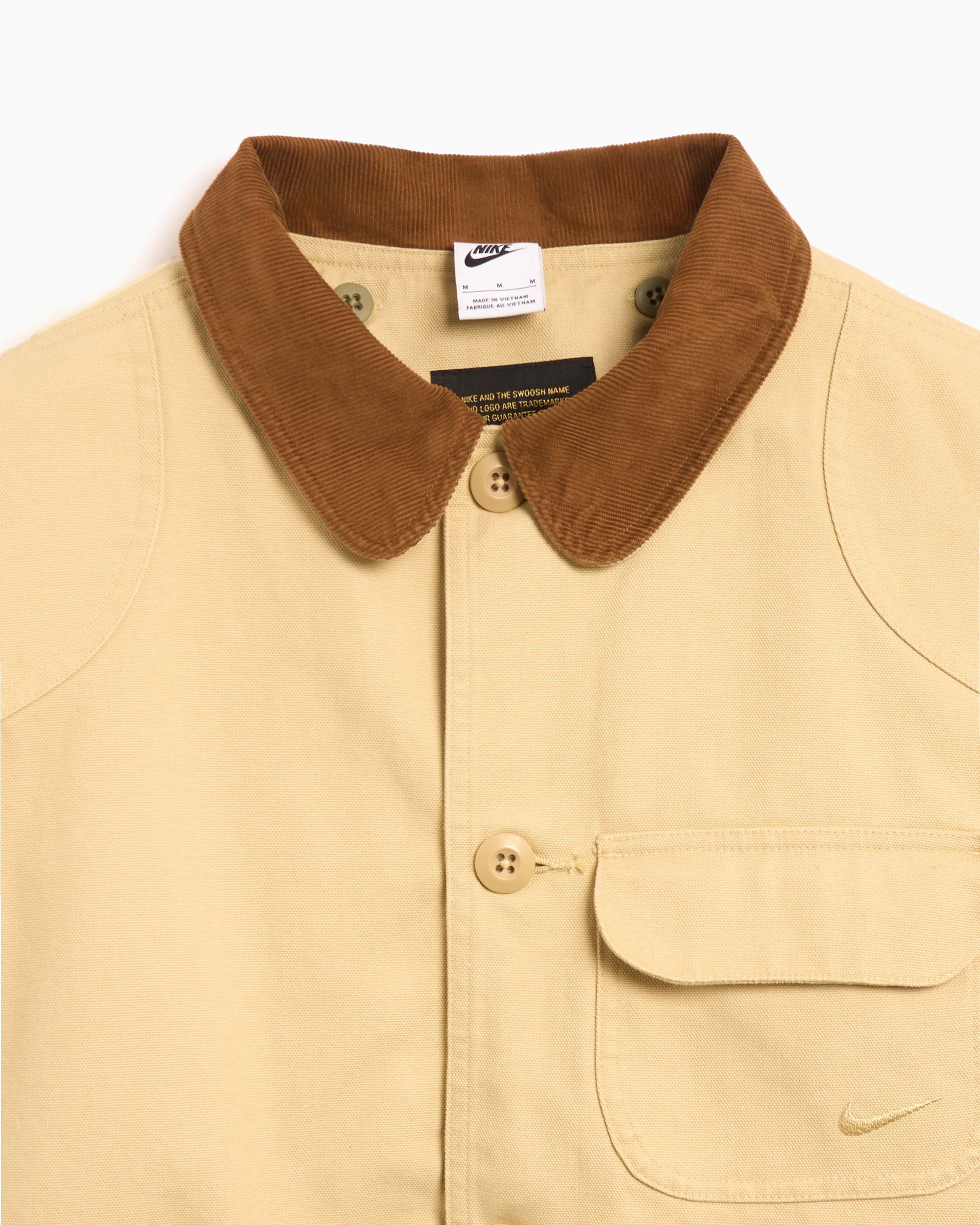 Jackets Coats Nike Life Men's Flannel Lined Barn Jacket Men's Light Jacket - FZ0132-252