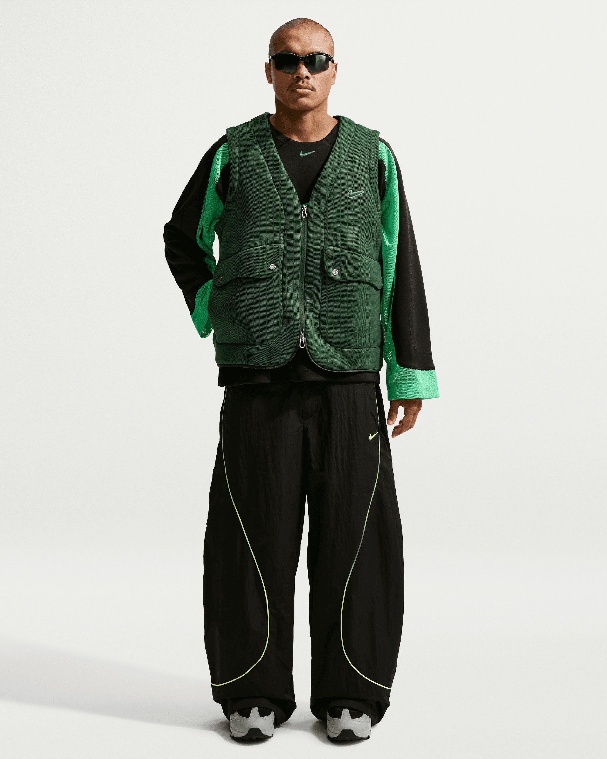 Jackets Coats Nike Project F.R.O.G. Bubble Pod Logo Relaxed Men's Vest - II2487-323