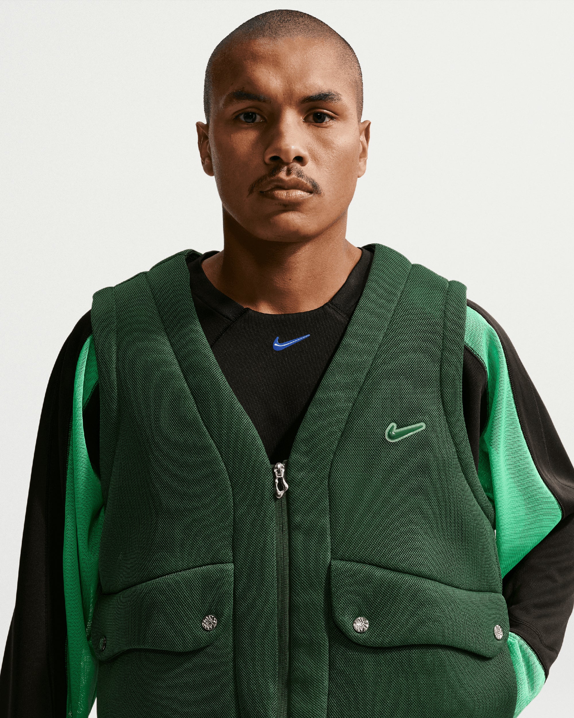 Jackets Coats Nike Project F.R.O.G. Bubble Pod Logo Relaxed Men's Vest - II2487-323