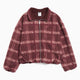 Veste Polaire plaid Nike Sportswear pour femme