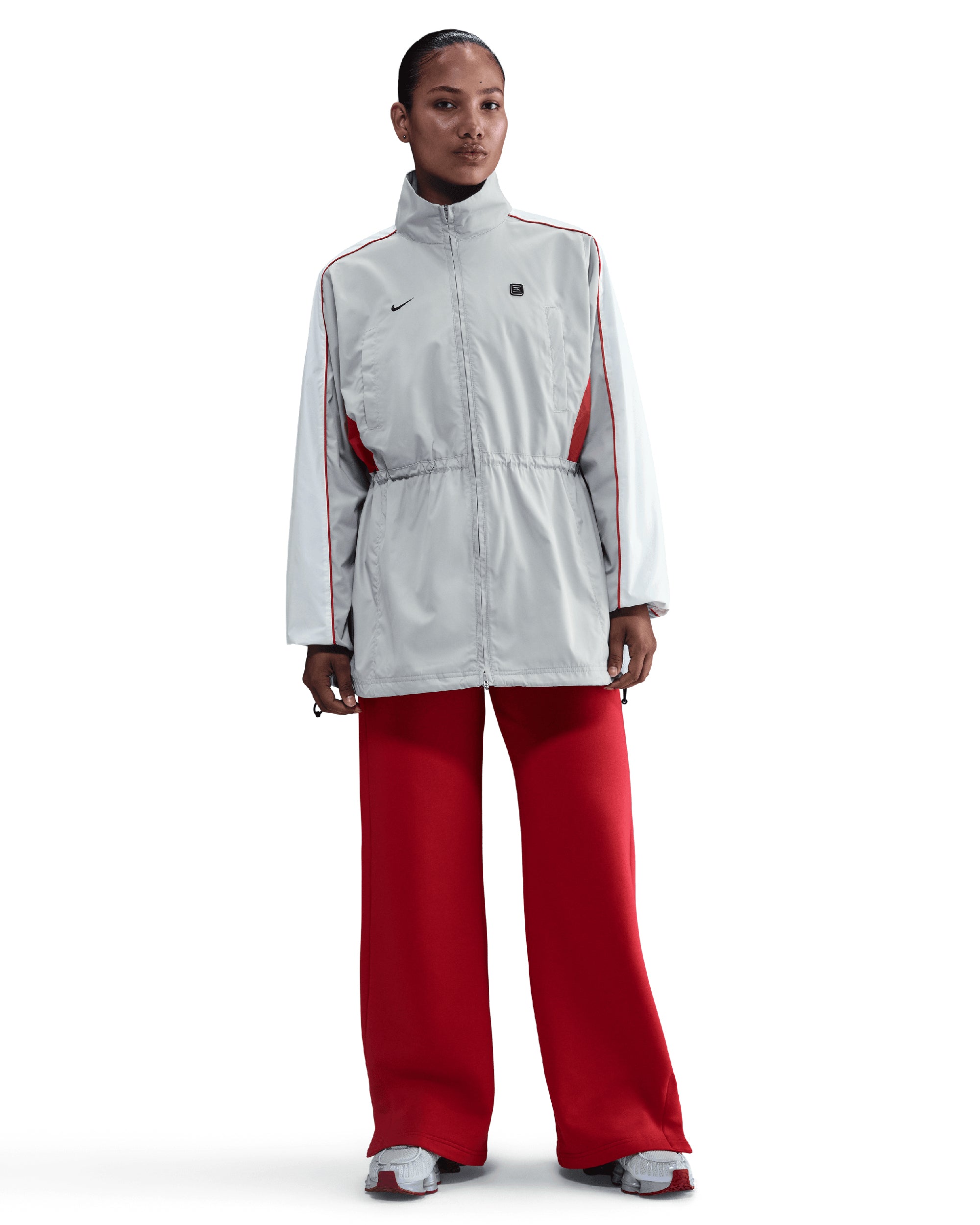 Jackets Coats Nike Sportswear Shox Woven Relaxed Women's Light Jacket - IH0259-097