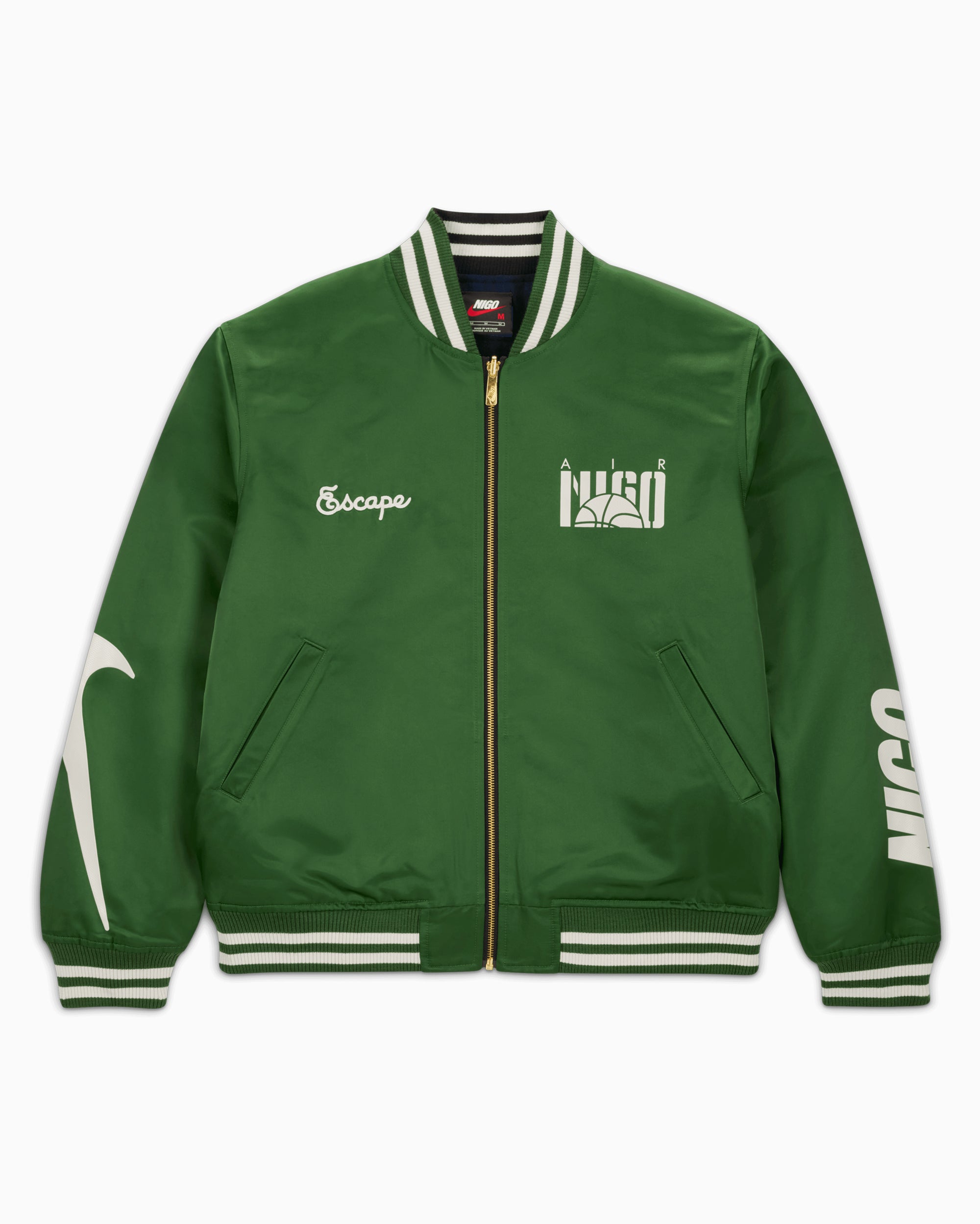ジャケット・アウター NIGO Nike NRG Varsity Jacket Nike x Nigo Varsity Jacket Pink Men's - FW24 - US