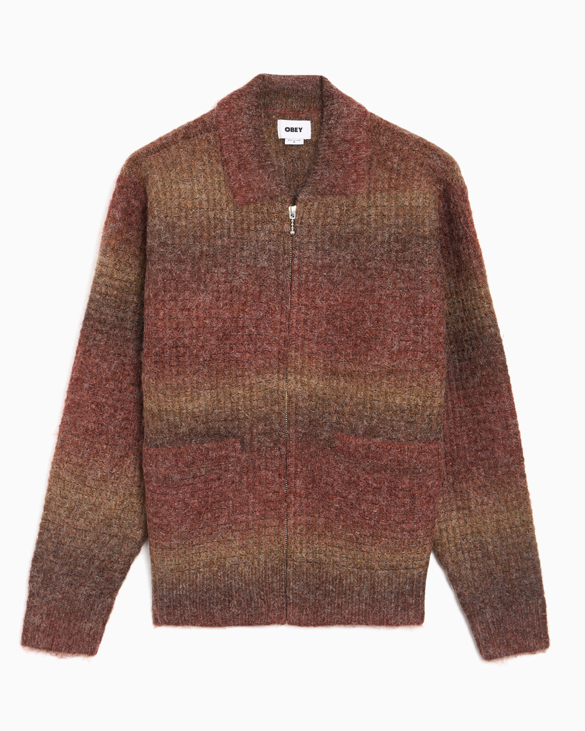Jackets Coats OBEY Clothing Anton Men's Cardigan - 151010054-BWM