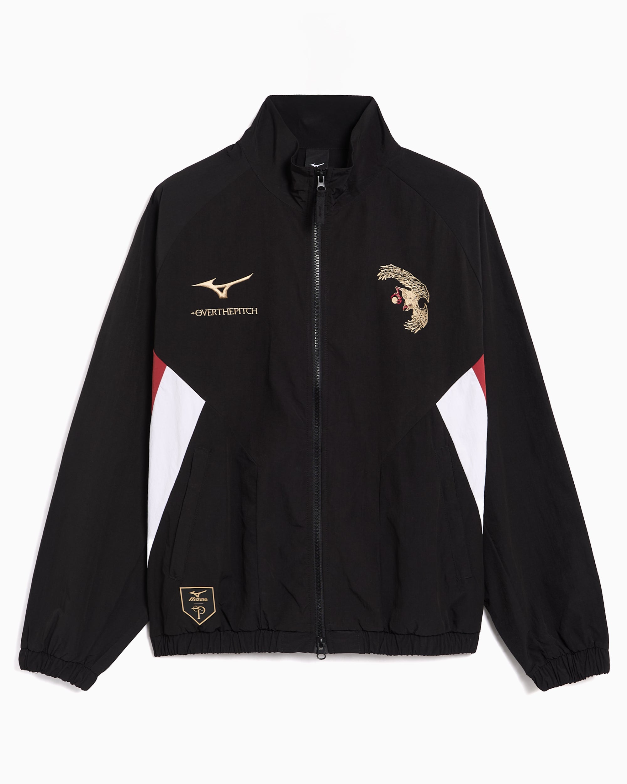 OVER THE PITCH x Mizuno Woven Logo Relaxed Men's Track Jacket