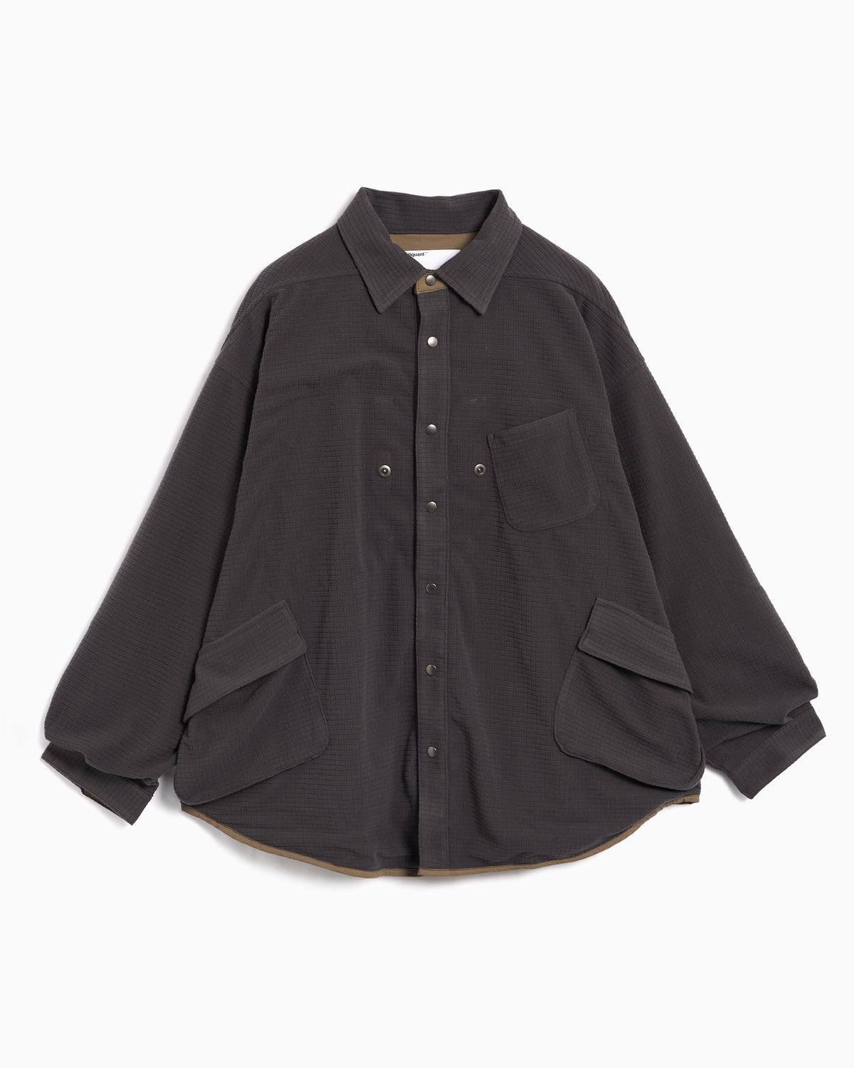 Sobrecamisa Oversize Reversible Block Fleece para hombre