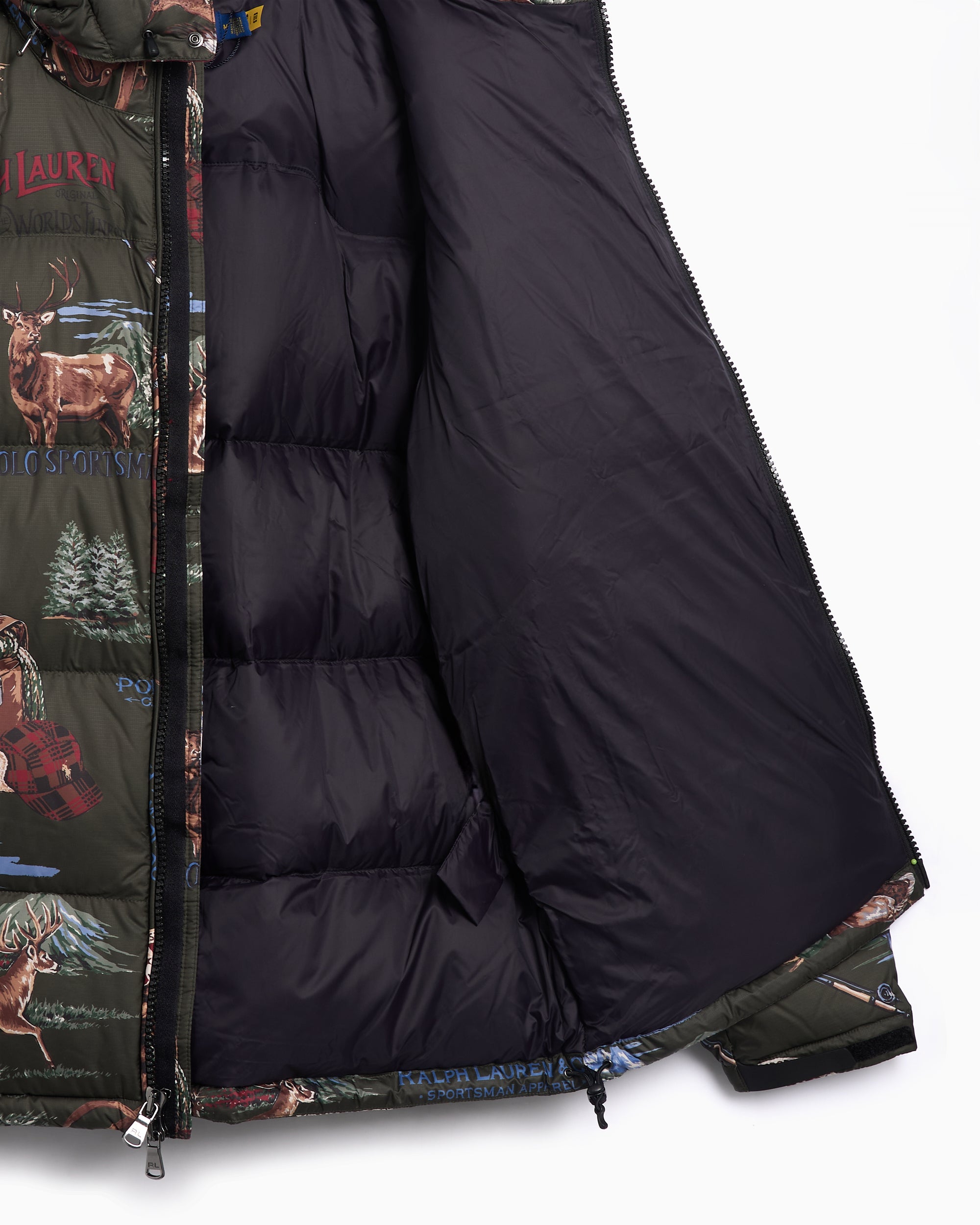 Polo Ralph Lauren Gorham Sportsman Ripstop Graphic Men's Down Jacket