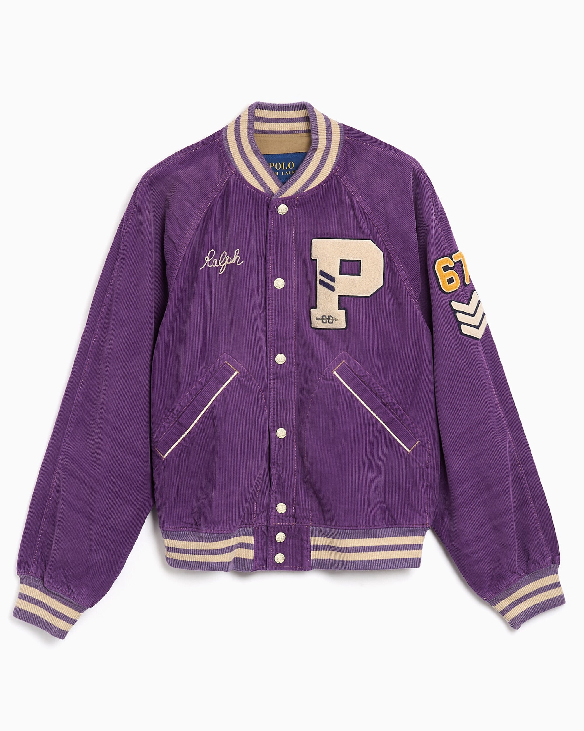 Jackets Coats Polo Ralph Lauren with patches Relaxed Men's Varsity Jacket - 710B22992001