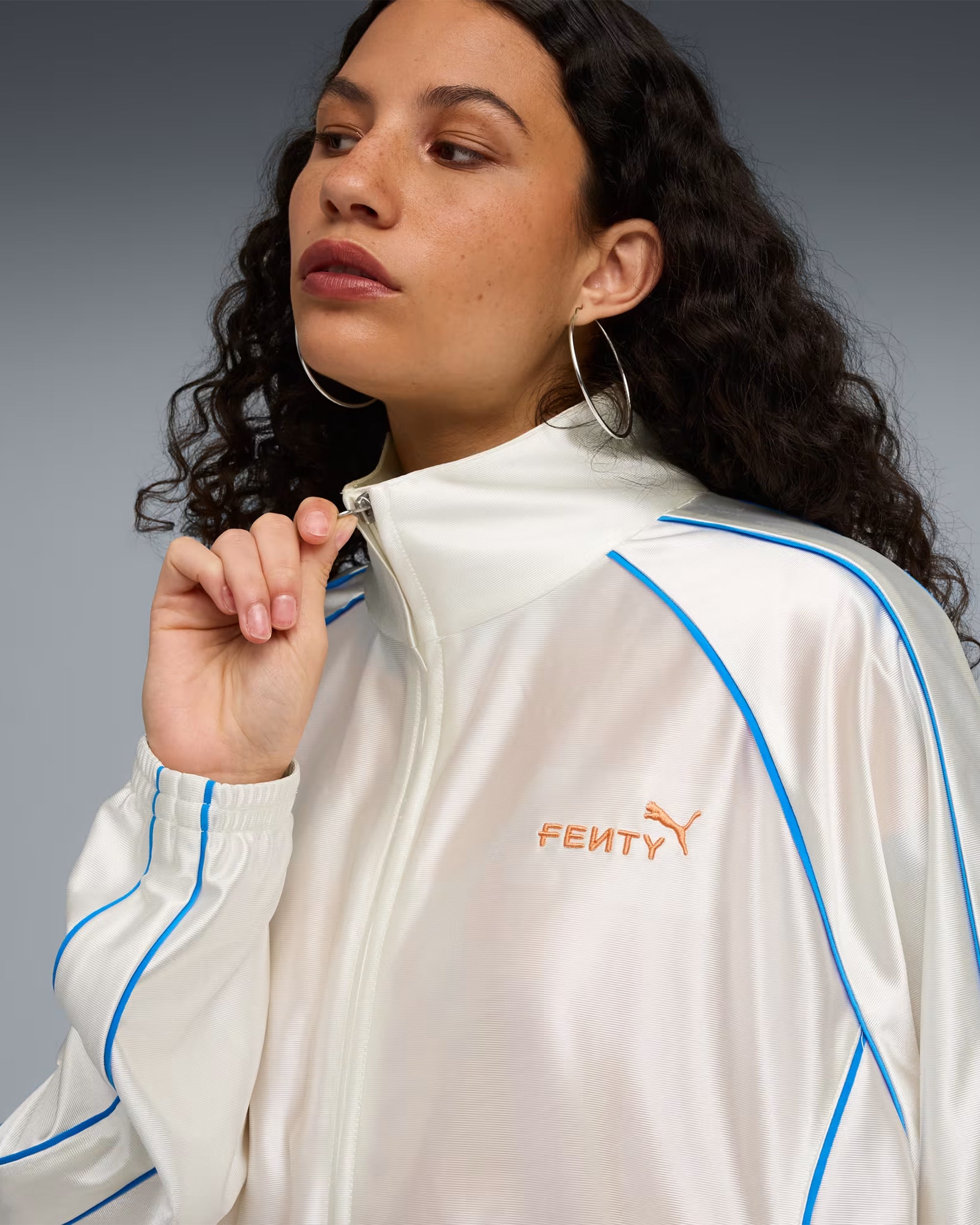 Jackets Coats Puma x FENTY T7 Piping Oversize Women's Track Jacket - 633626-87