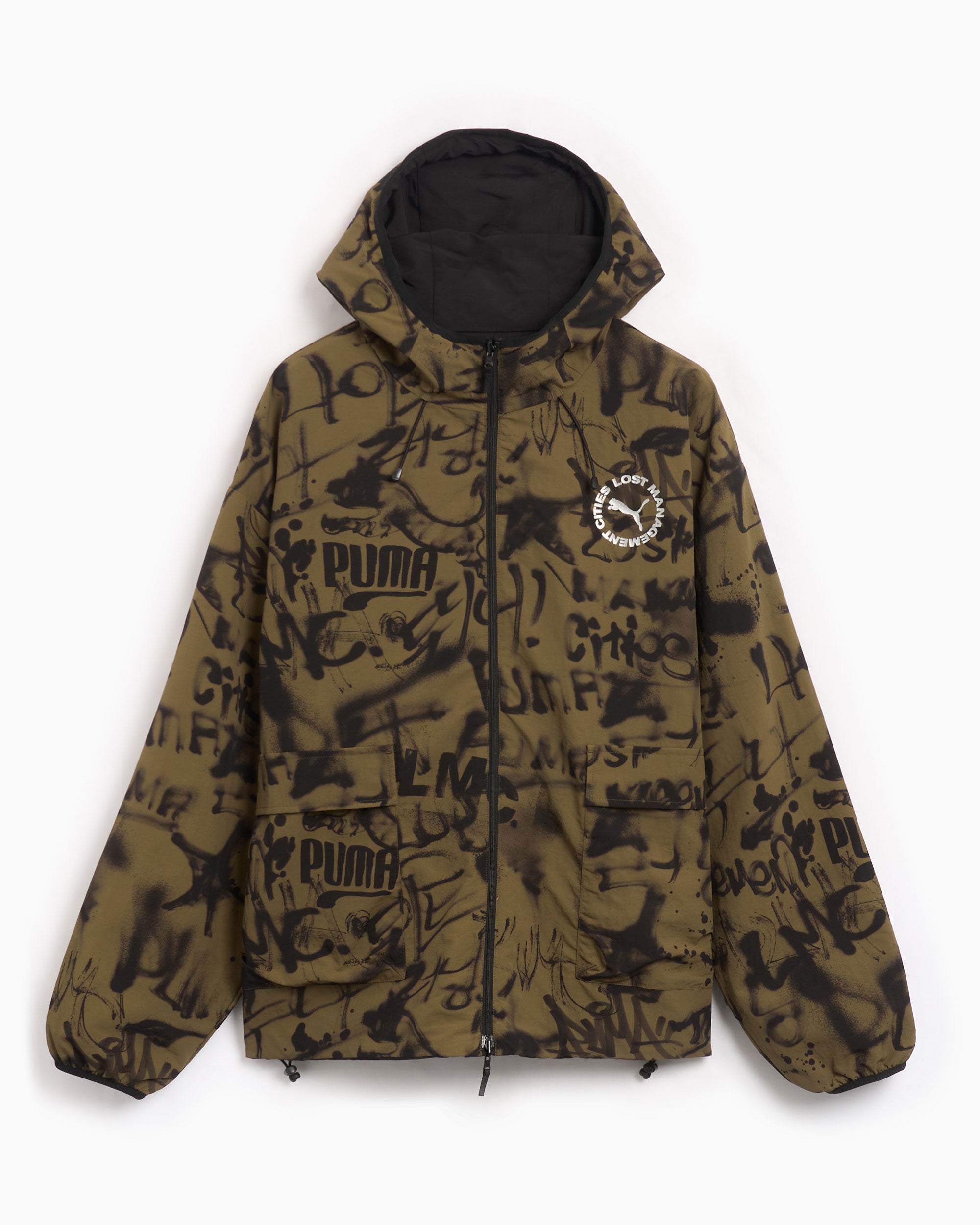 Puma x LMC Men's AOP Reversible Jacket Relaxed Men's Light Jacket Puma x LMC Men's AOP Reversible Jacket Relaxed Men's Light Jacket