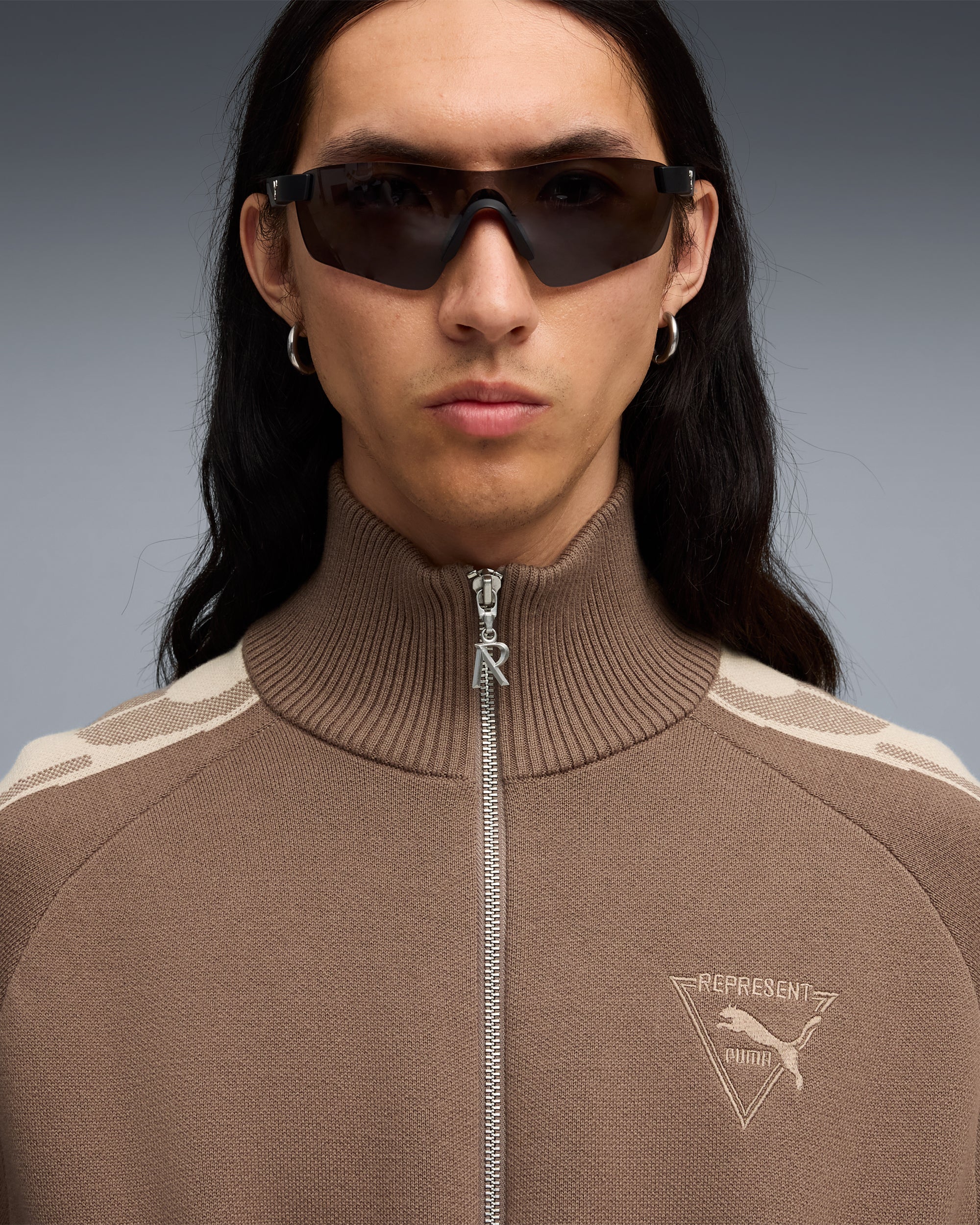 Puma x REPRESENT T7 Logo Unisex Cardigan
