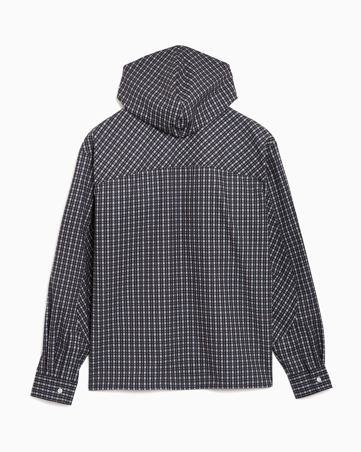 ROA Aair FloWeave Printed Check Plaid Boxy Men