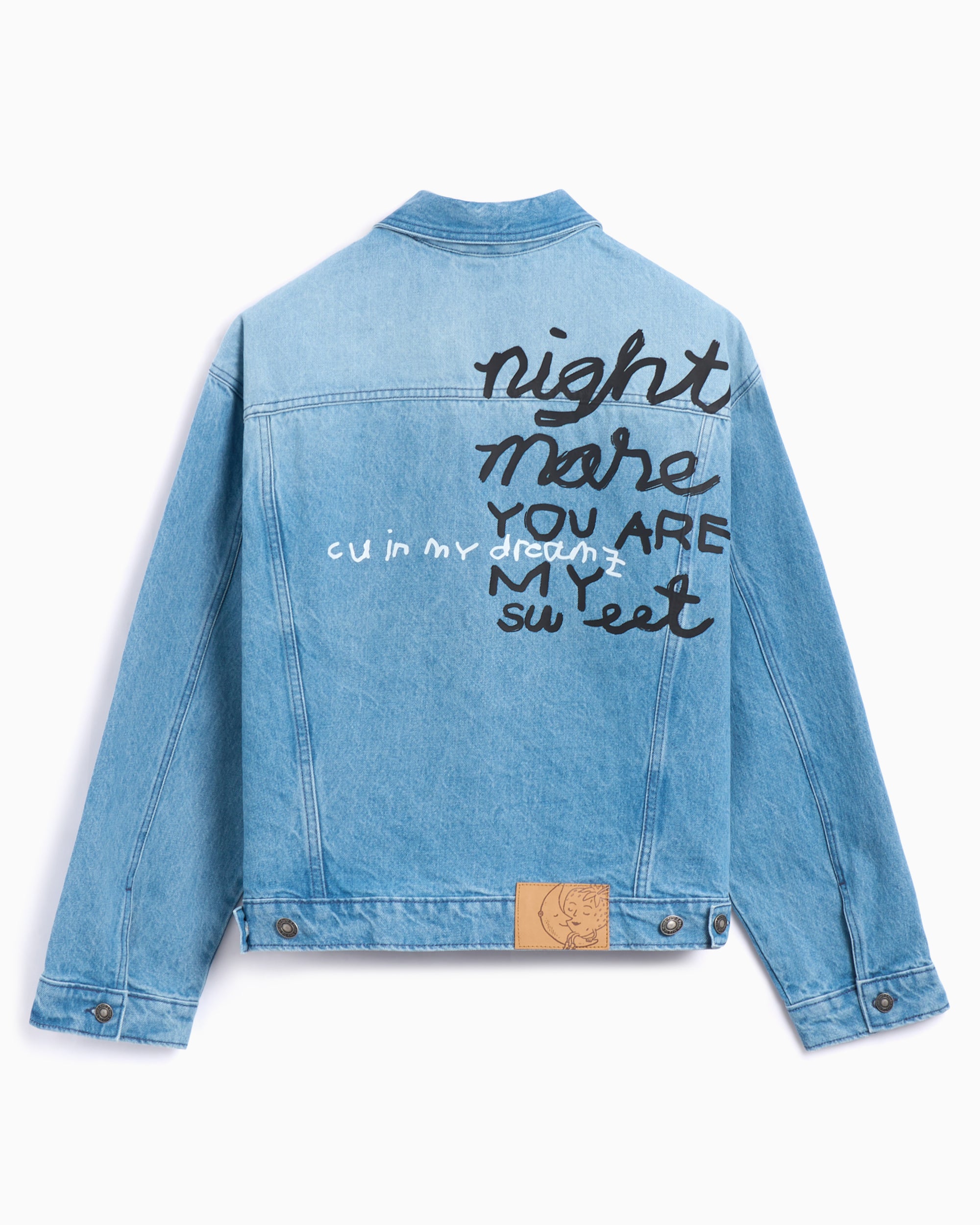 Sky High Farm Workwear Sweet Dreams Denim Unisex Jacket Unisex Denim J