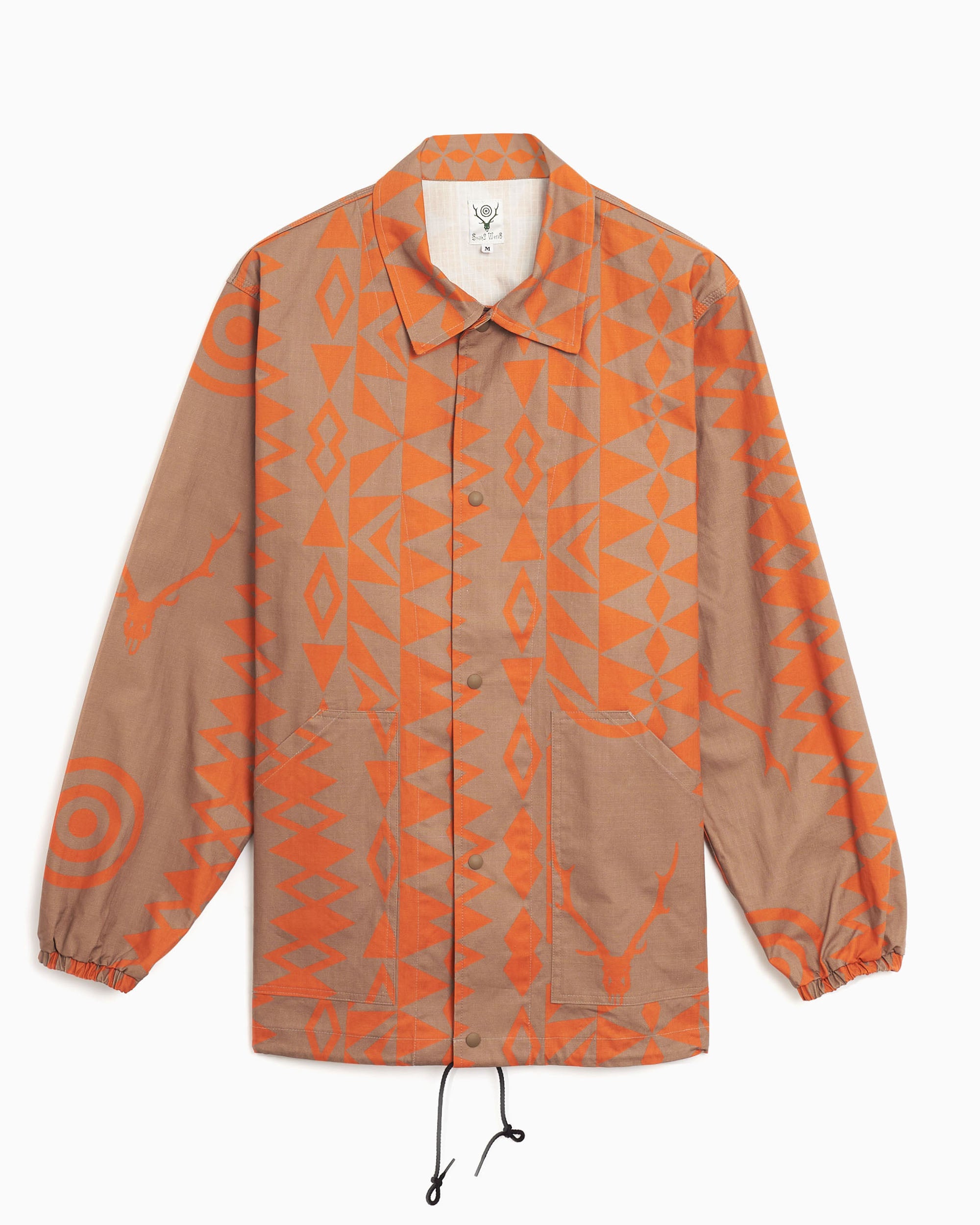 South2 West8 Coach Graphic Relaxed Men's Light Jacket