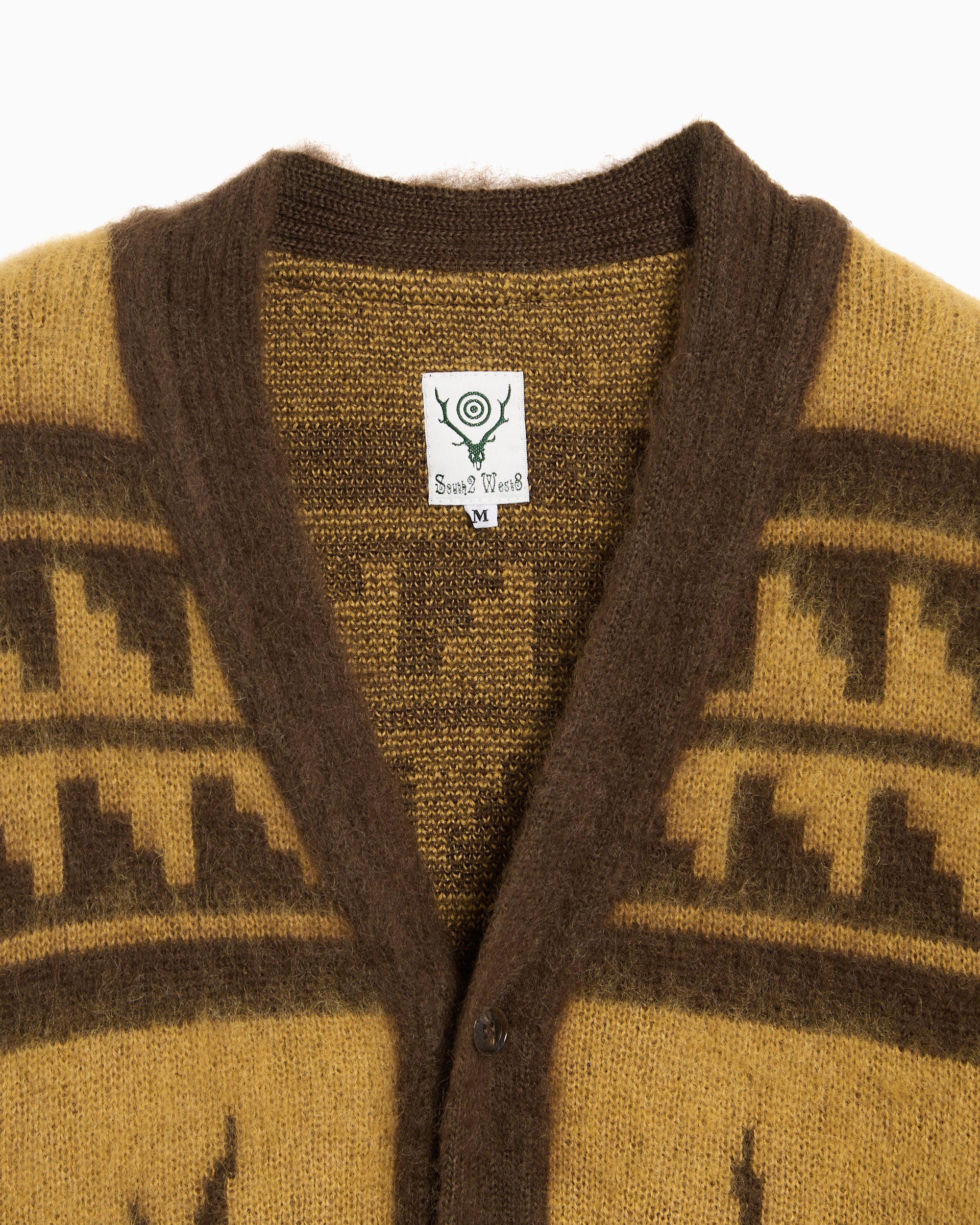 South2 West8 Nordic Skull Relaxed Men's Cardigan