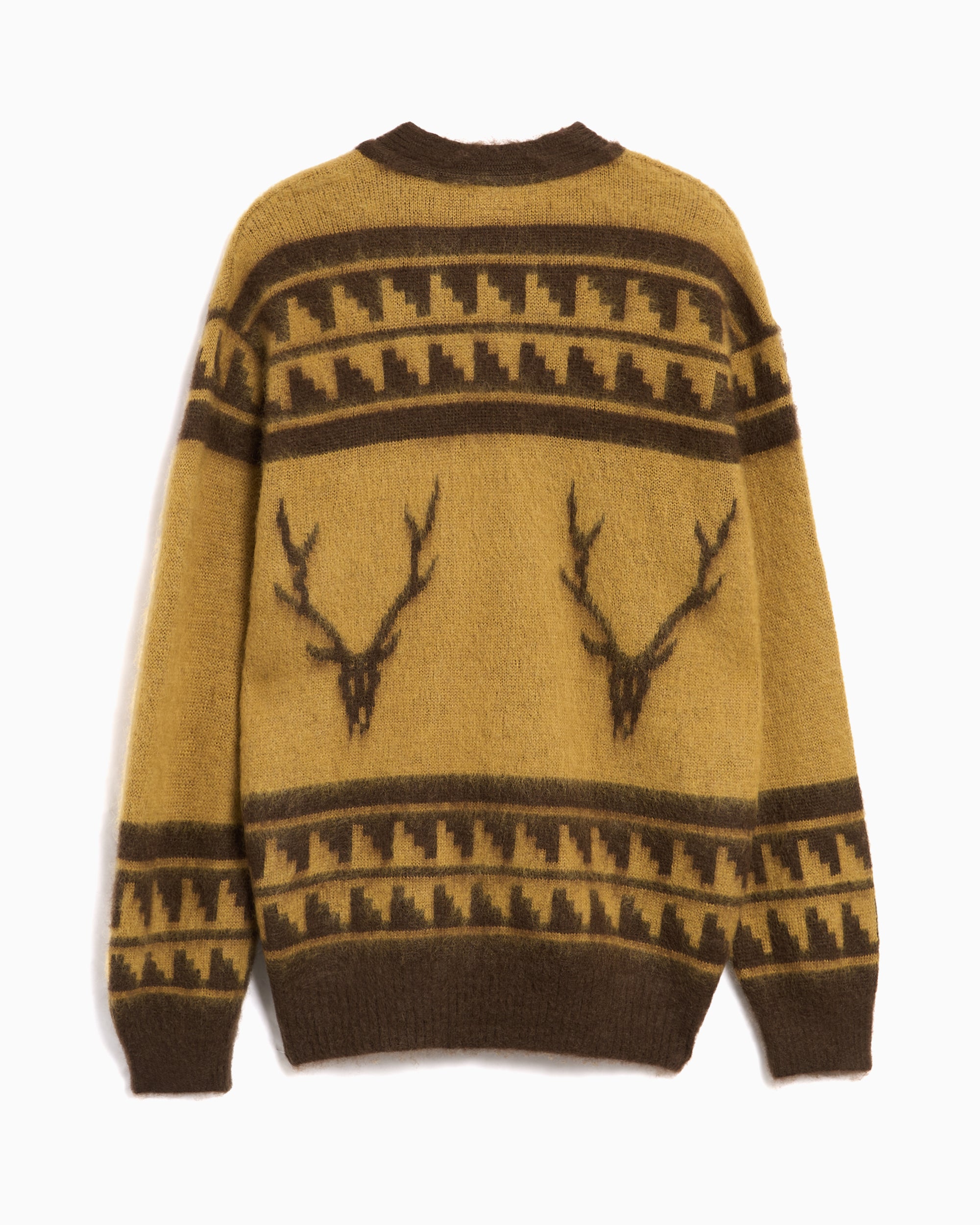South2 West8 Nordic Skull Relaxed Men's Cardigan