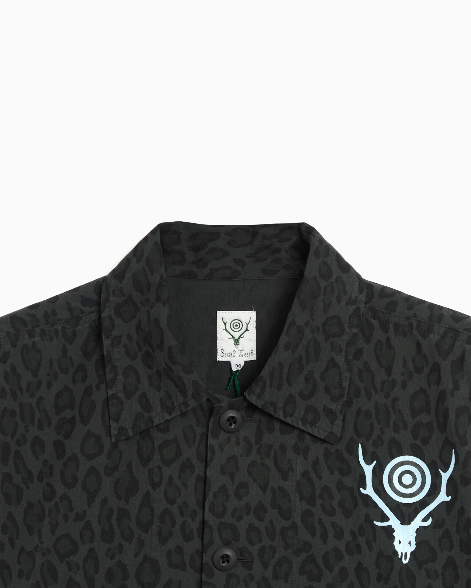 South2 West8 Ranger Animal Print Relaxed Men's Overshirt