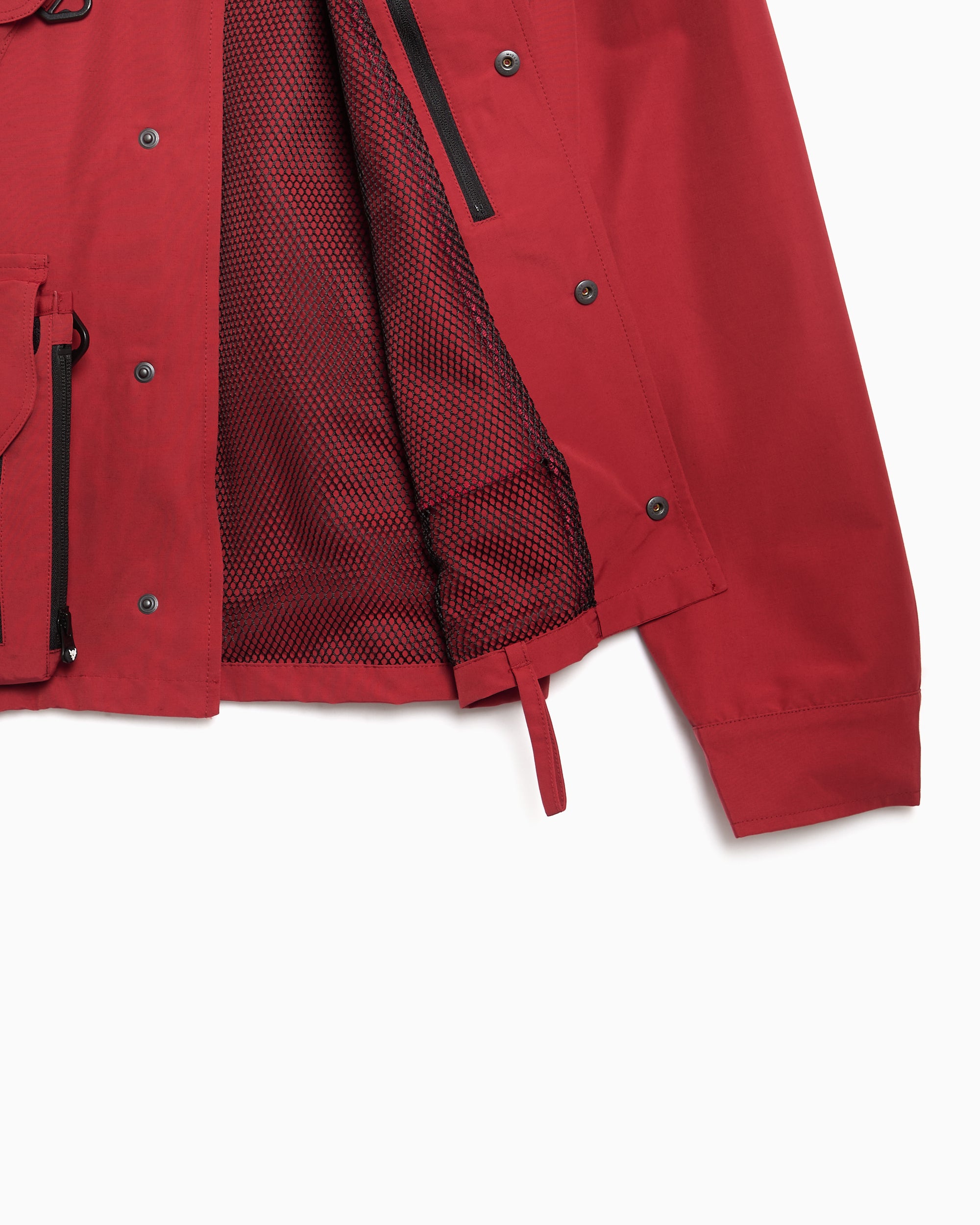 Jackets Coats South2 West8 Tenkara Trout Relaxed Men's Rain Jacket - RW561-A-Red