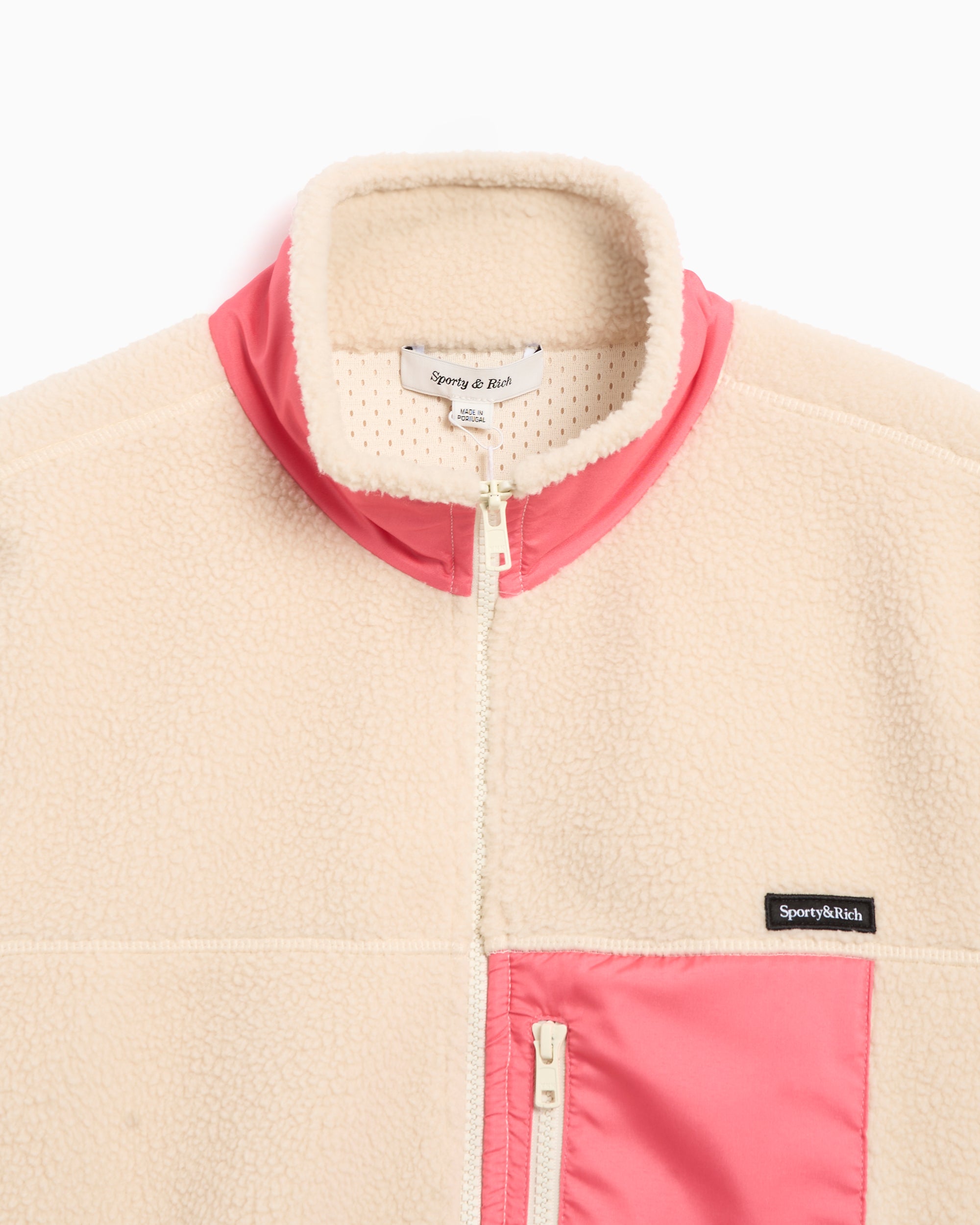 Jackets Coats Sporty & Rich Sherpa Women's Fleece Jacket - JAAW2332CR