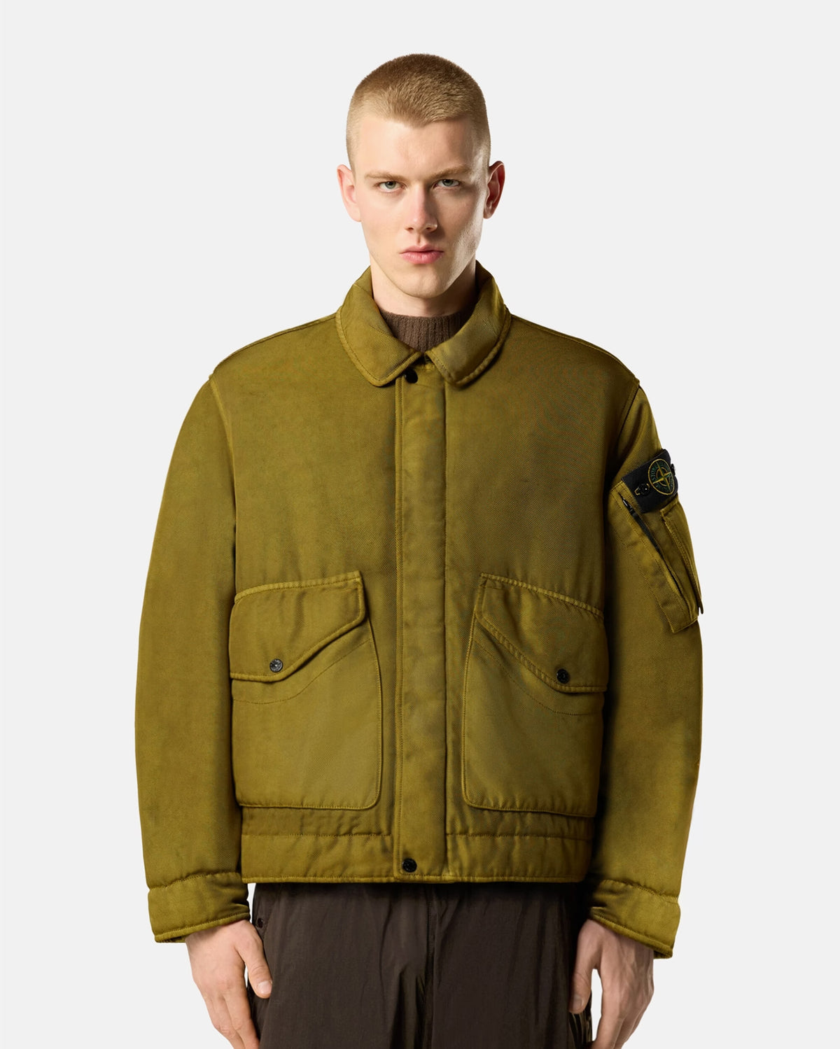 Jackets Coats Stone Island Dense Oxford Men's Anorak - L2S154100035-V005R