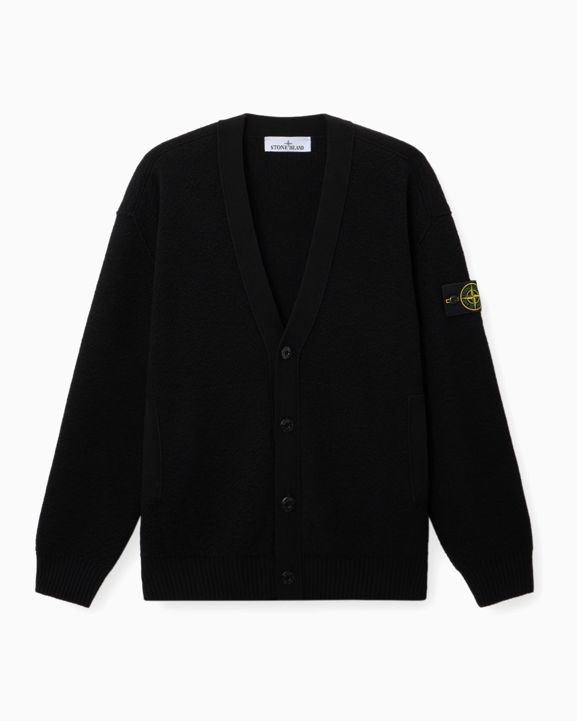 Stone Island Logo Relaxed Men's Cardigan