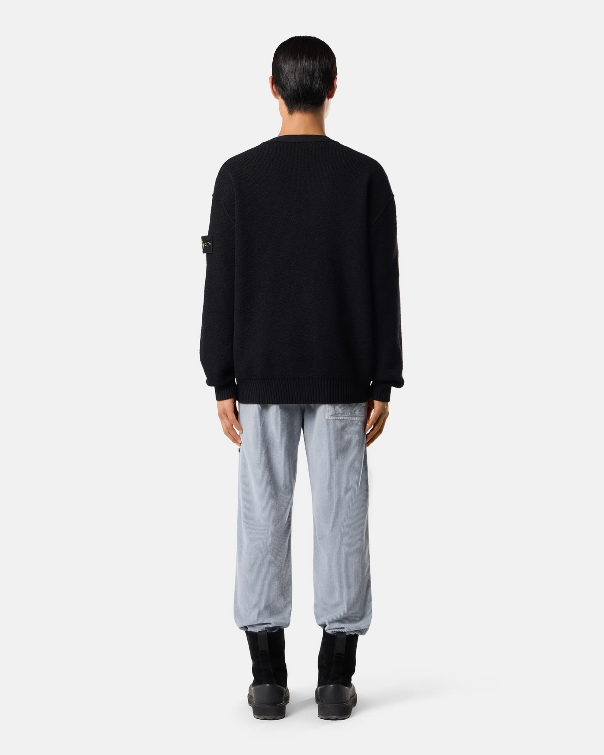 Stone Island Logo Relaxed Men's Cardigan